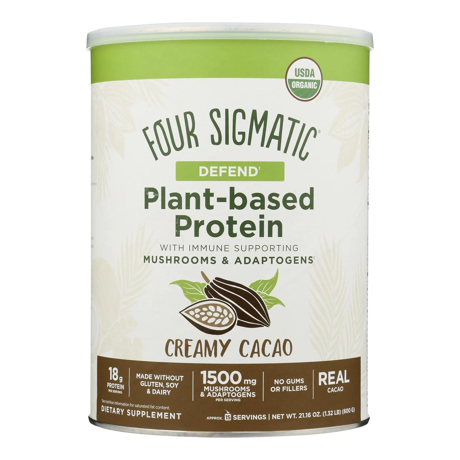 Four Sigmatic - Protein Plnt Bs Cacao - 1 Each-21.16 Ounce