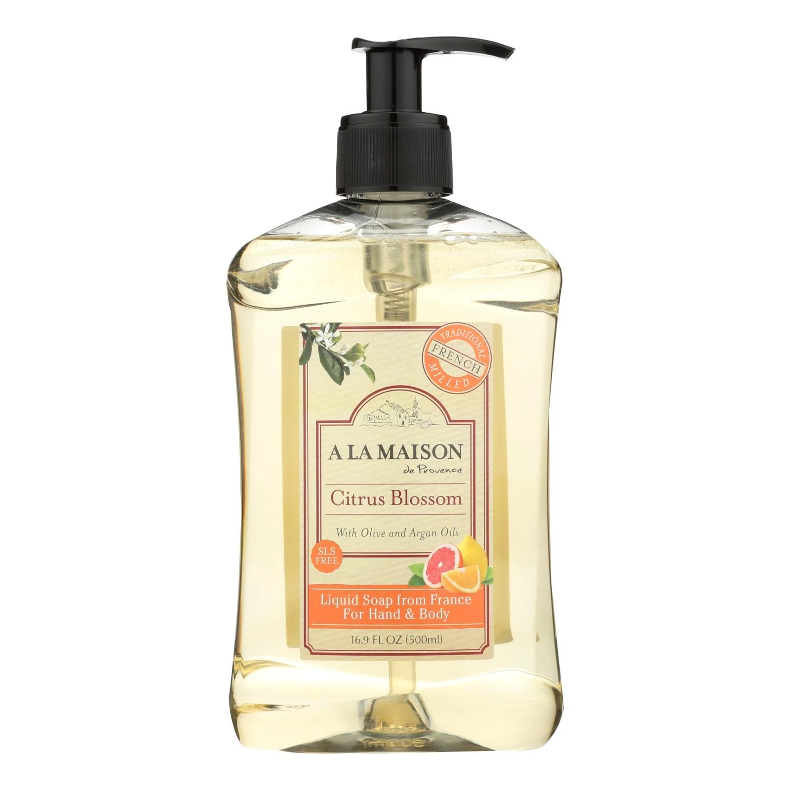 A La Maison - Liquid Hand Soap - Citrus Blossom - 16.9 fl Ounce.