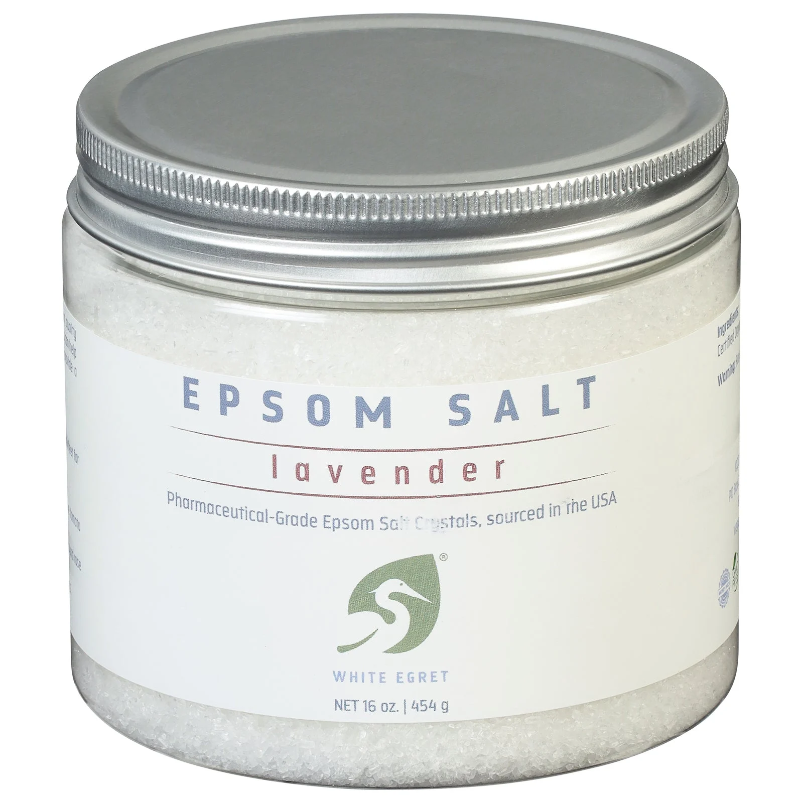 White Egret - Epsom Salt Lavender - 1 Each - 16 OZ