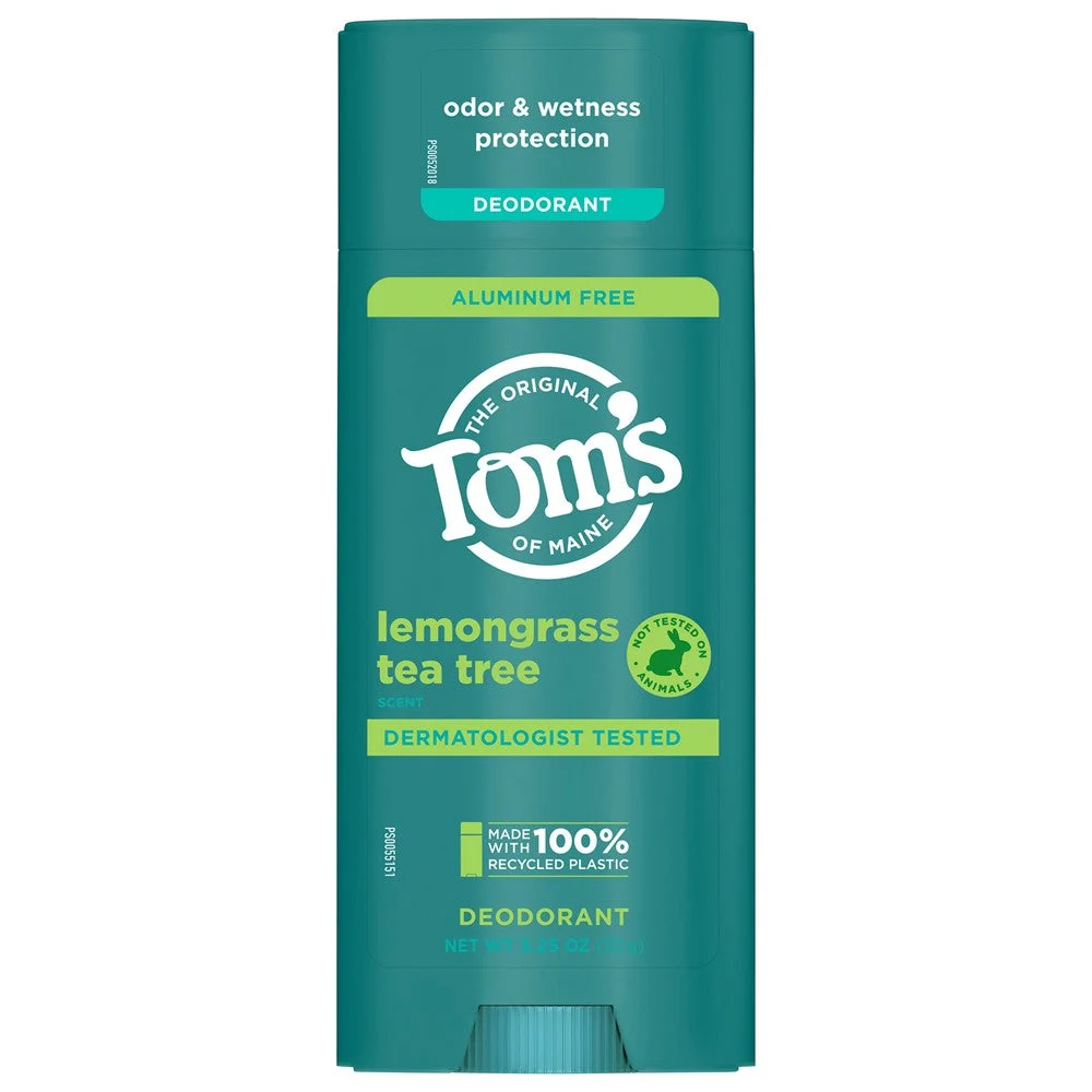 Tom's Of Maine - Deod Stick Lmngrs Teatree - EA of 1-3.25 OZ