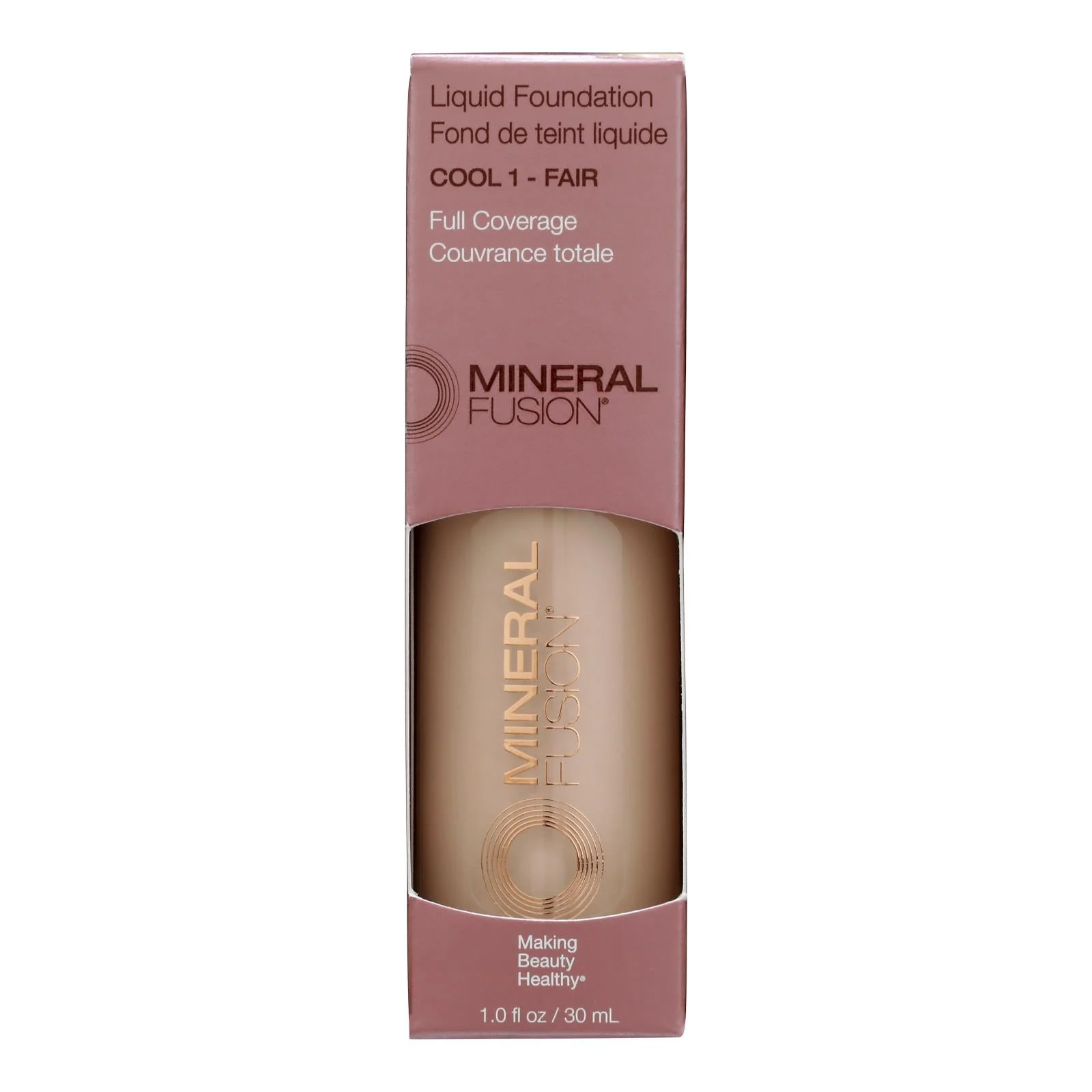 Mineral Fusion - Mkup Liquid Foundation Cool1 - 1 Each-1 Fluid Ounce
