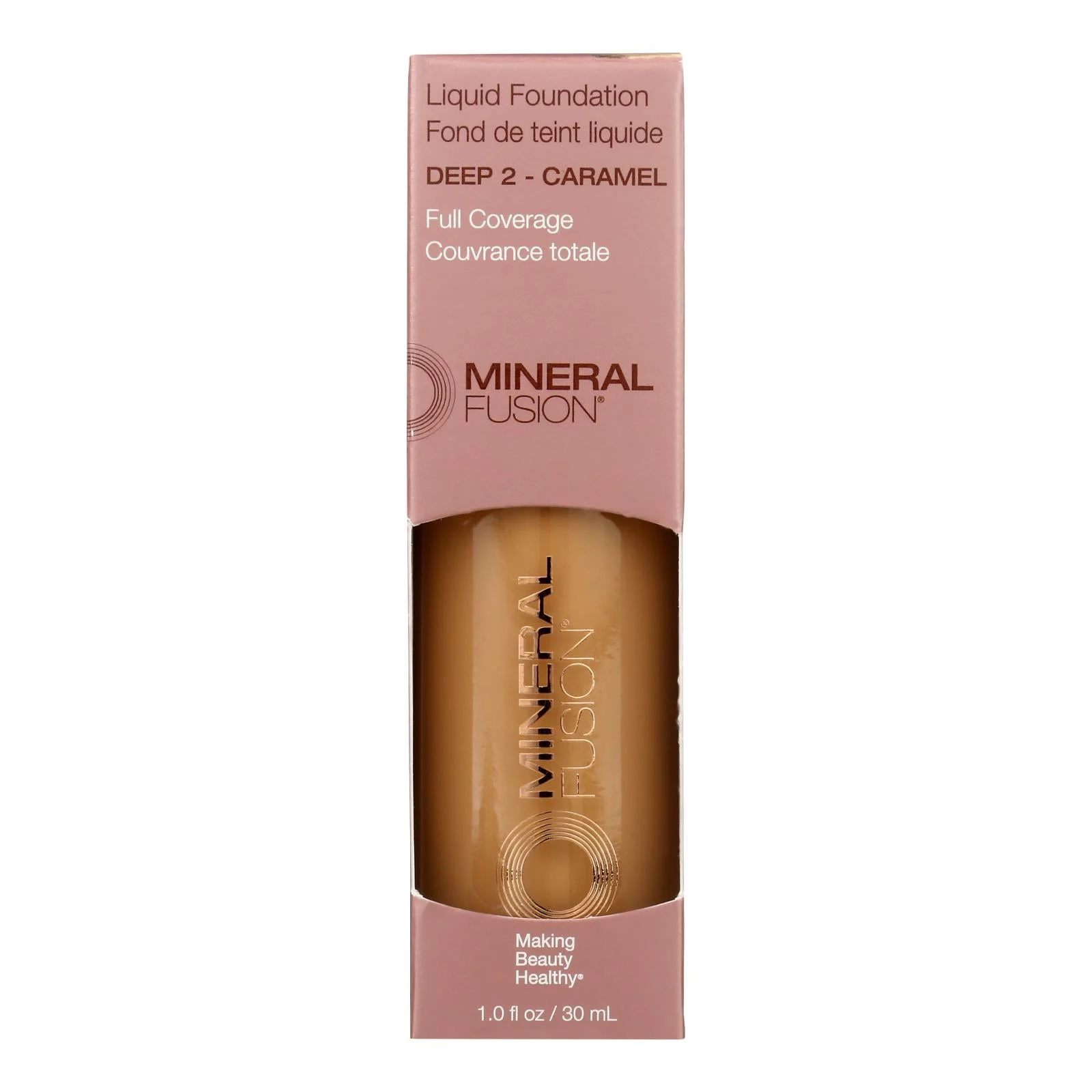 Mineral Fusion - Mkup Liquid Foundation Deep2 - 1 Each-1 Fluid Ounce