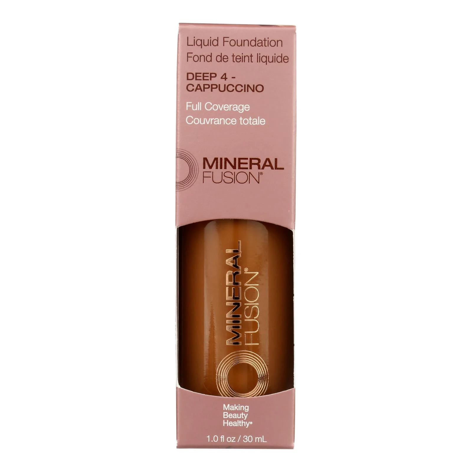 Mineral Fusion - Mkup Liquid Foundation Deep4 - 1 Each-1 Fluid Ounce