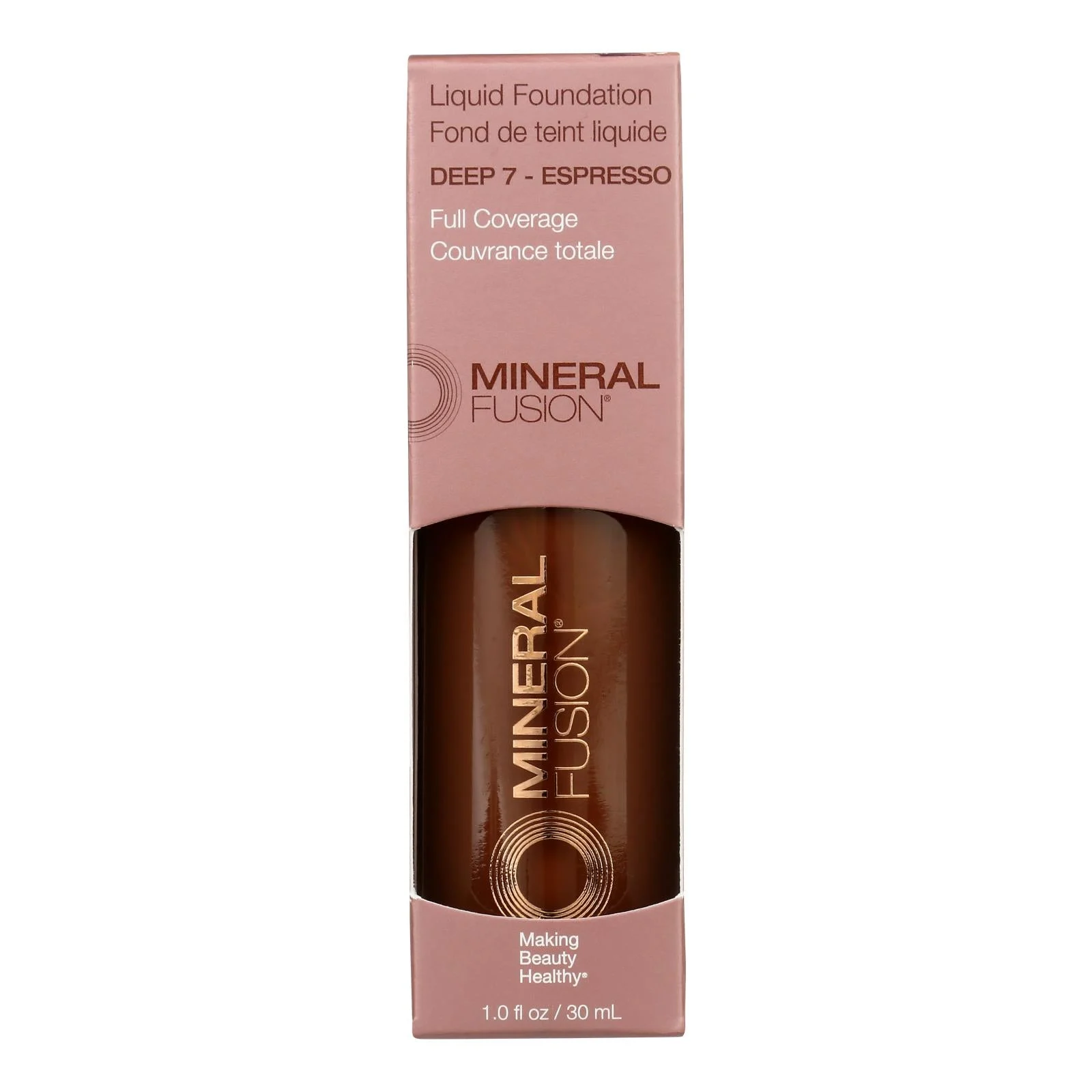 Mineral Fusion - Mkup Liquid Foundation Deep7 - 1 Each-1 Fluid Ounce