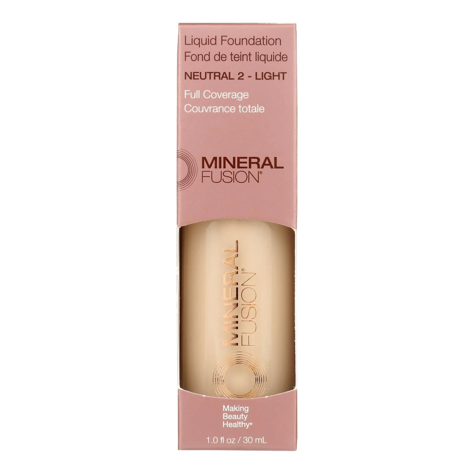 Mineral Fusion - Mkup Liquid Foundtn Ntral 2 - 1 Each-1 Fluid Ounce