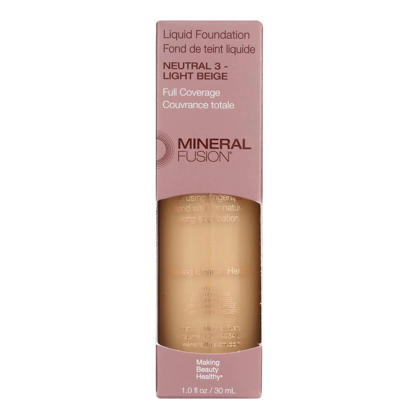 Mineral Fusion - Mkup Liquid Foundtn Ntral 3 - 1 Each-1 Fluid Ounce