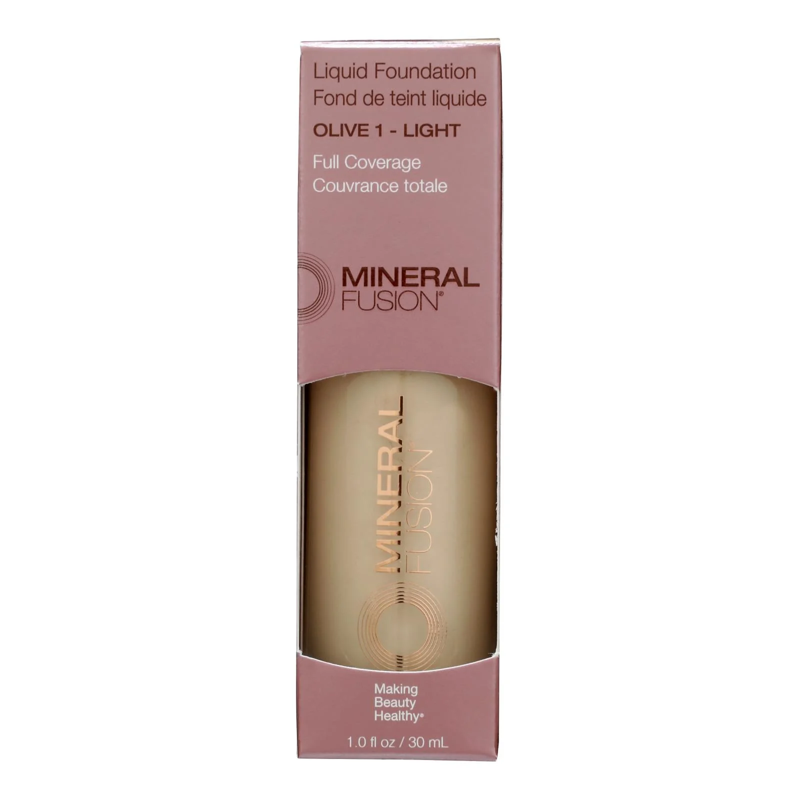 Mineral Fusion - Mkup Liquid Foundtn Olive 1 - 1 Each-1 Fluid Ounce