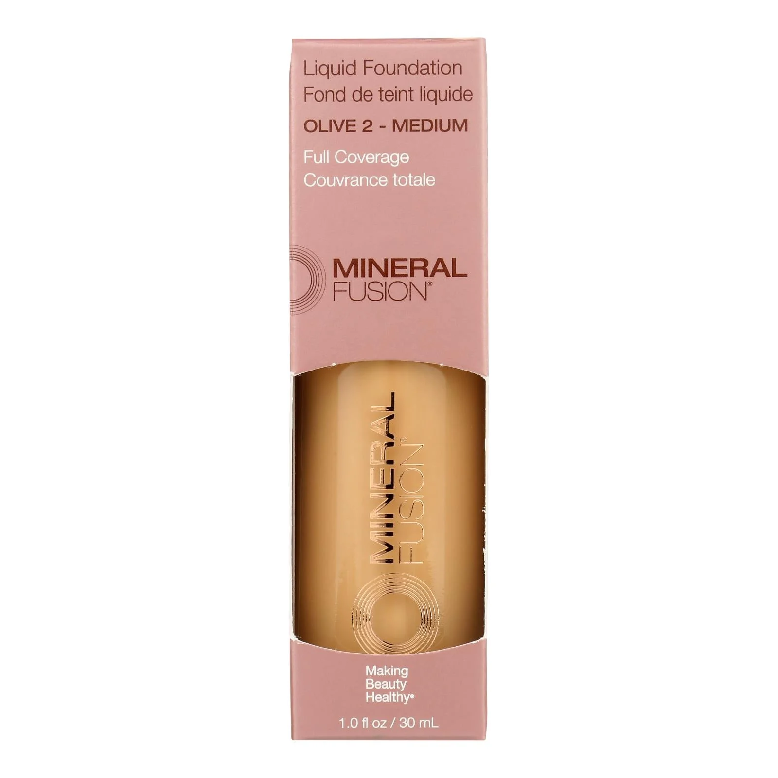 Mineral Fusion - Mkup Liquid Foundtn Olive 2 - 1 Each-1 Fluid Ounce