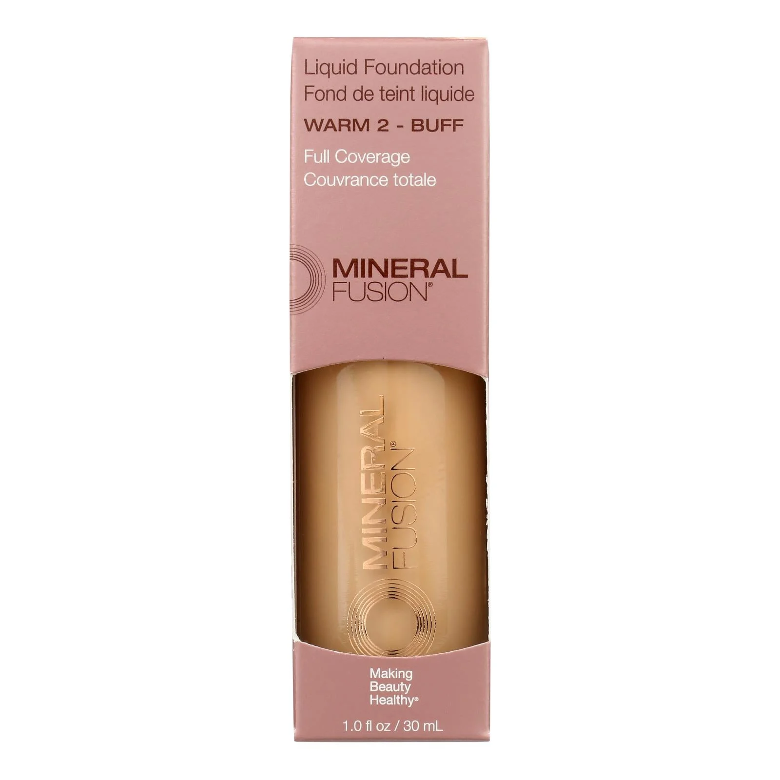 Mineral Fusion - Mkup Liquid Foundation Warm2 - 1 Each-1 Fluid Ounce