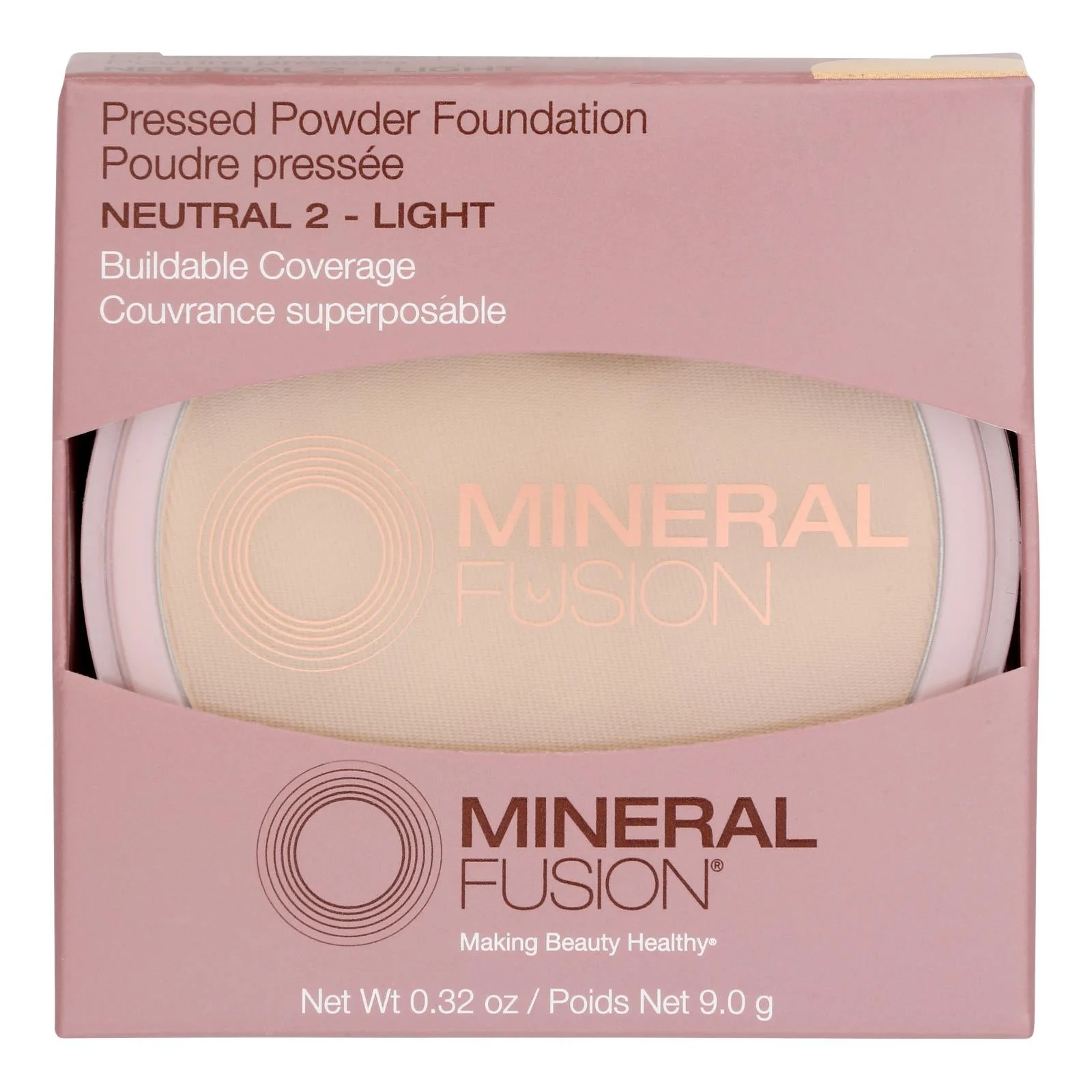 Mineral Fusion - Mkup Pressed Base Ntrl 2 - 1 Each-.32 Ounce