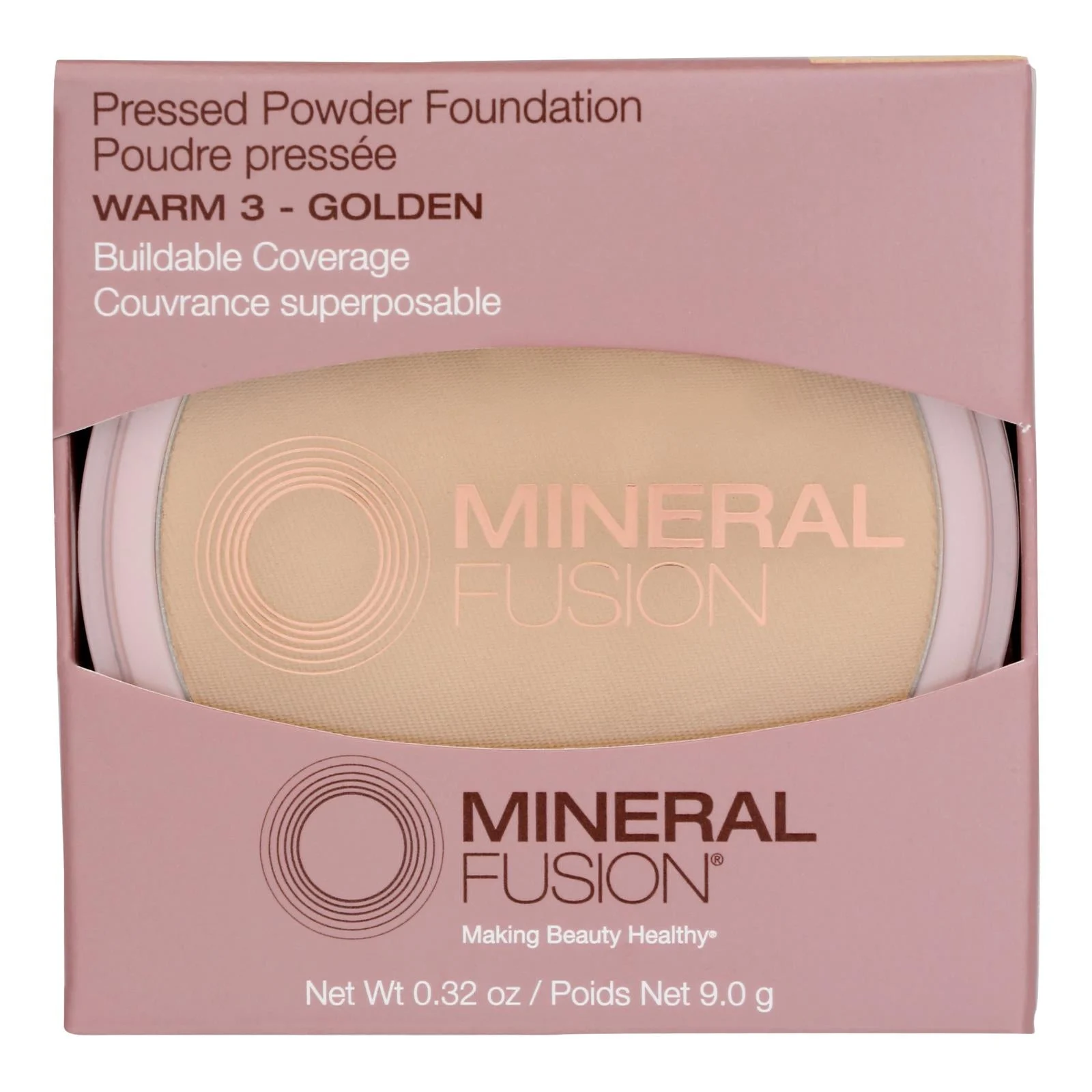 Mineral Fusion - Mkup Pressed Base Warm 3 - 1 Each-.32 Ounce