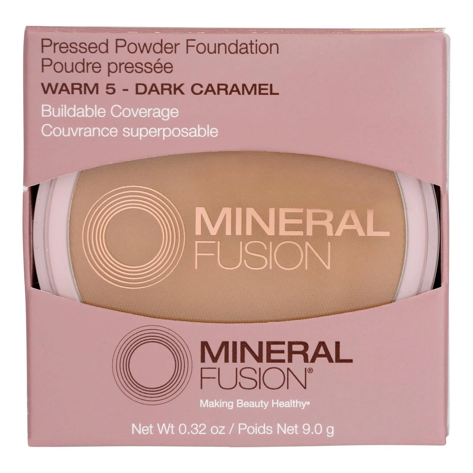 Mineral Fusion - Mkup Pressed Base Warm 5 - 1 Each-.32 Ounce