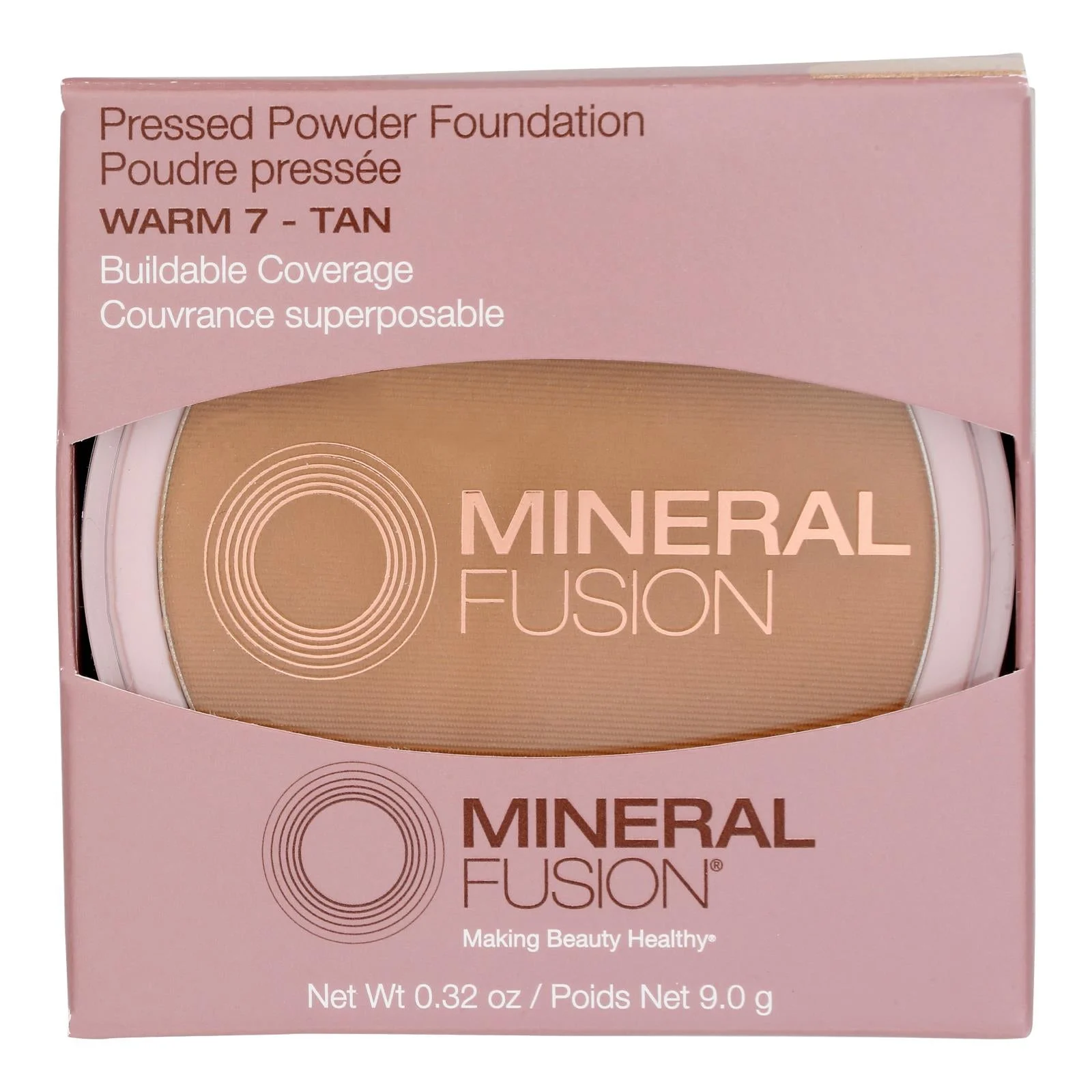Mineral Fusion - Mkup Pressed Base Warm 7 - 1 Each-.32 Ounce