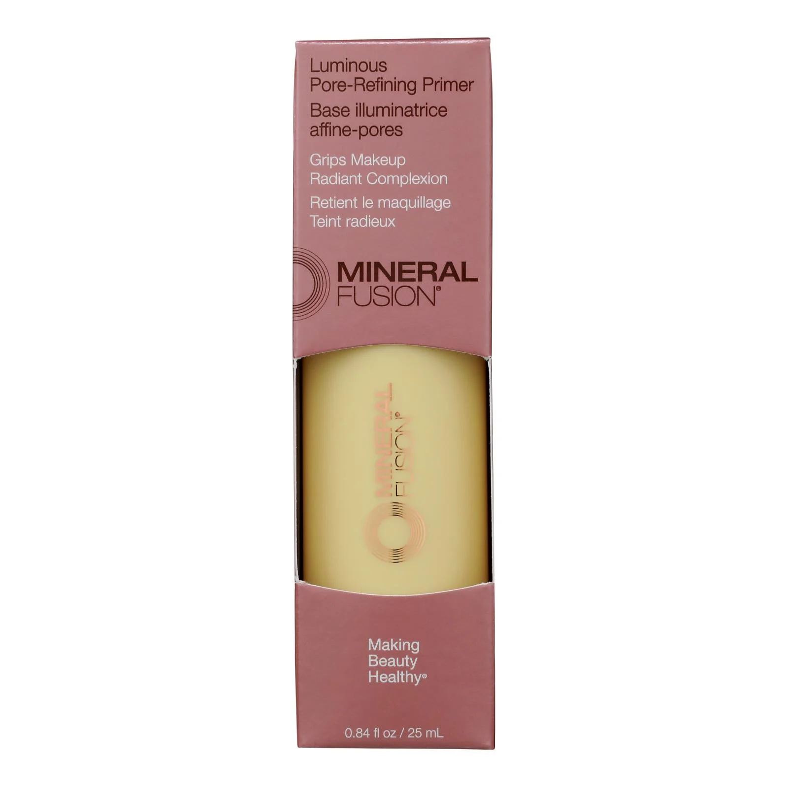 Mineral Fusion - Primer Lumnous Pore Refin - 1 Each-.84 Fluid Ounce