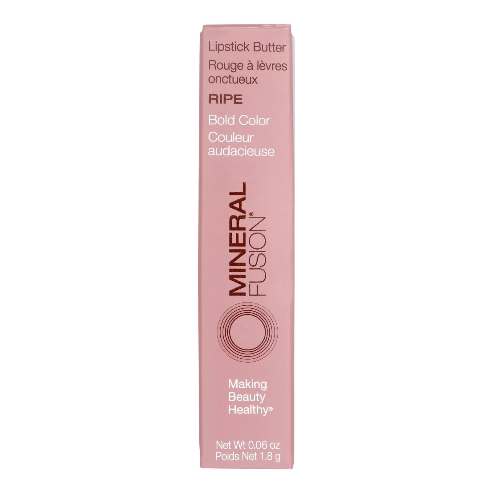 Mineral Fusion - Mkup Lipstick Butter Ripe - 1 Each-.06 Ounce