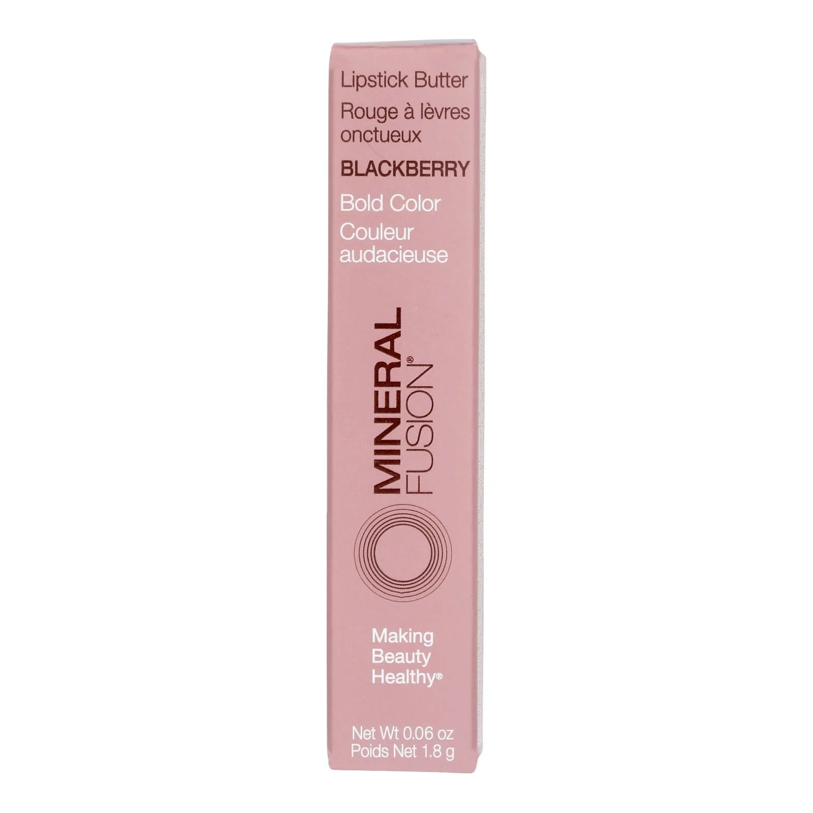 Mineral Fusion - Lipstick Butter Blackberry - 1 Each-.06 Ounce