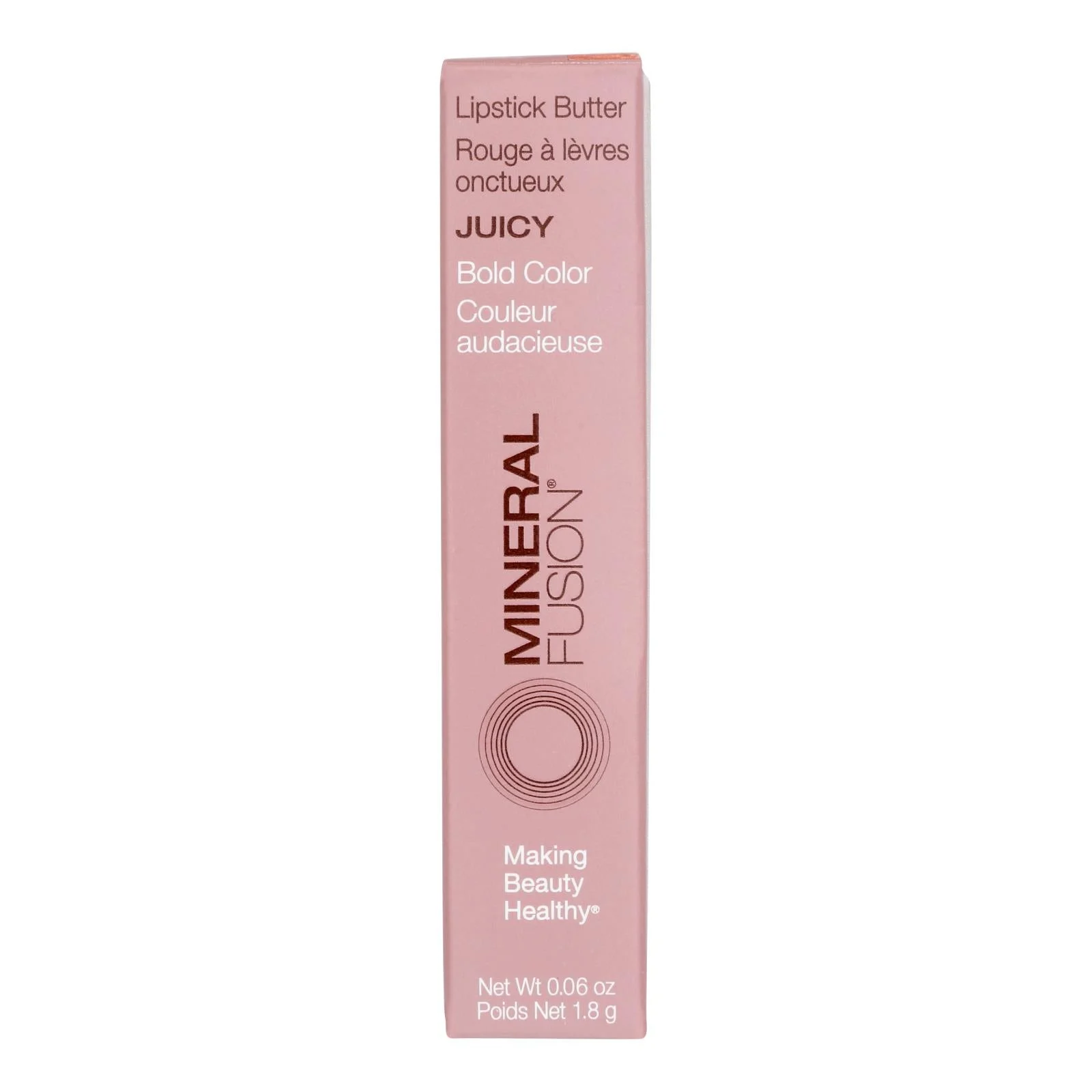 Mineral Fusion - Mkup Lipstick Buter Juicy - 1 Each-.06 Ounce
