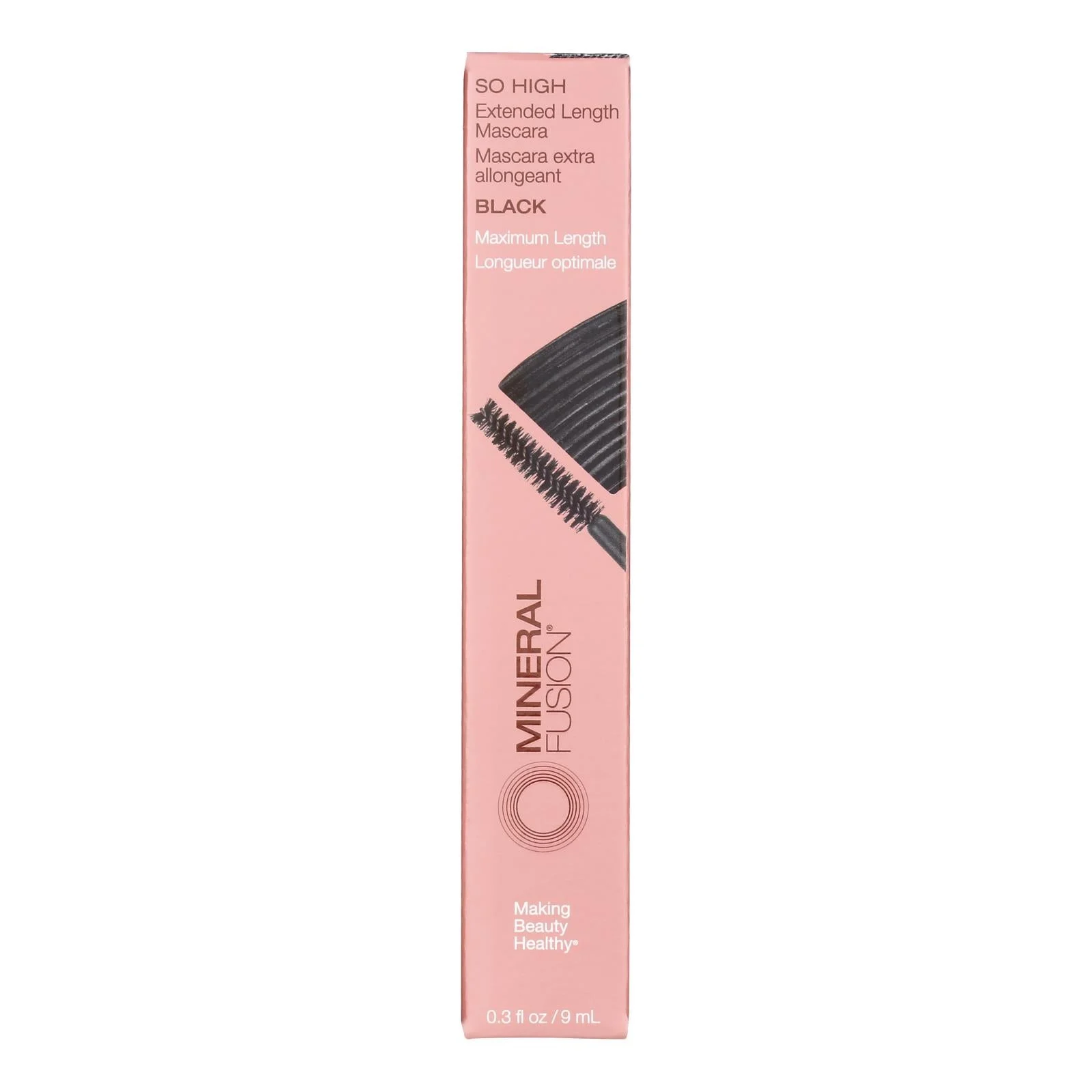 Mineral Fusion - Mscra Black Extended Length - 1 Each-.3 Fluid Ounce