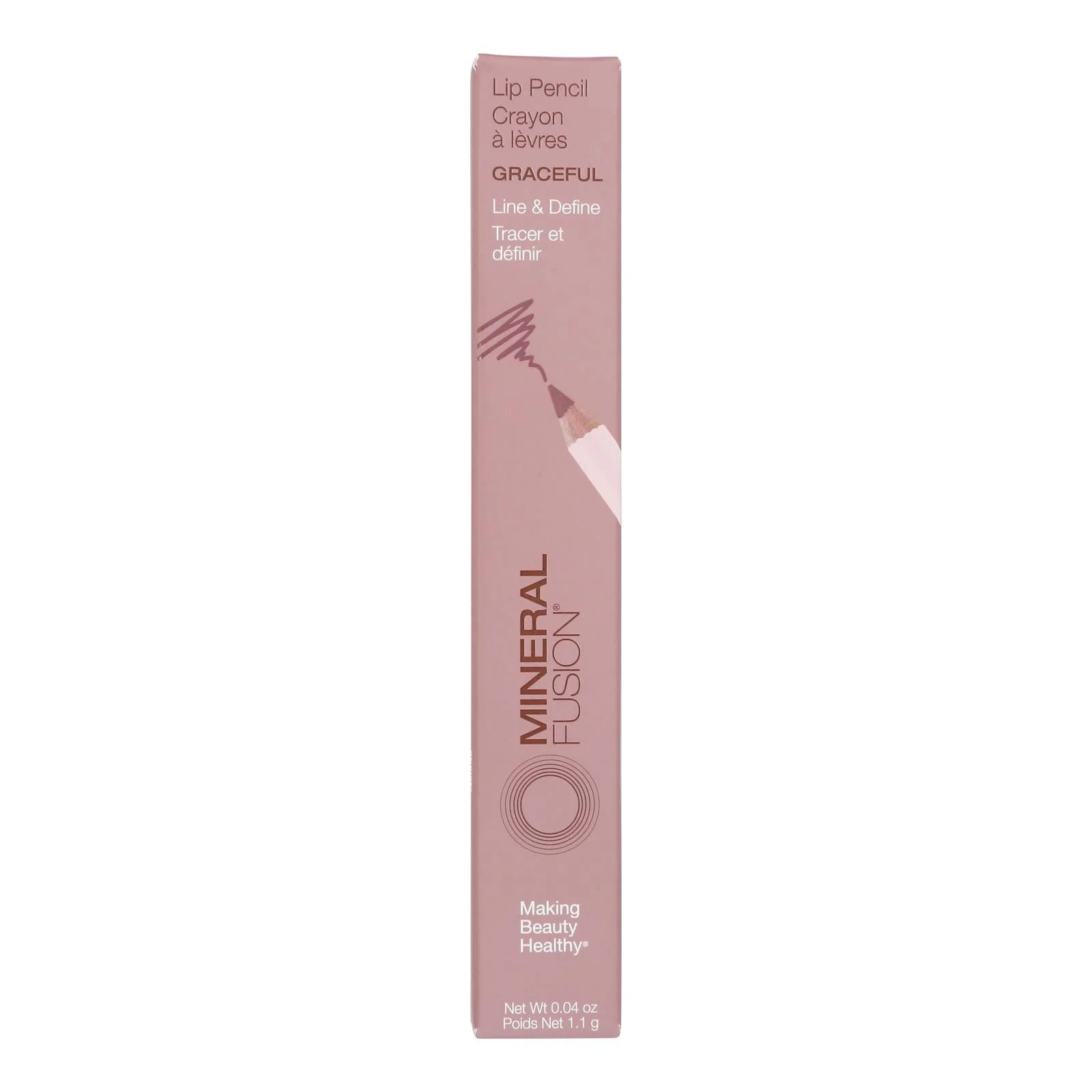 Mineral Fusion - Mkup Lip Pencil Graceful - 1 Each-.04 Ounce