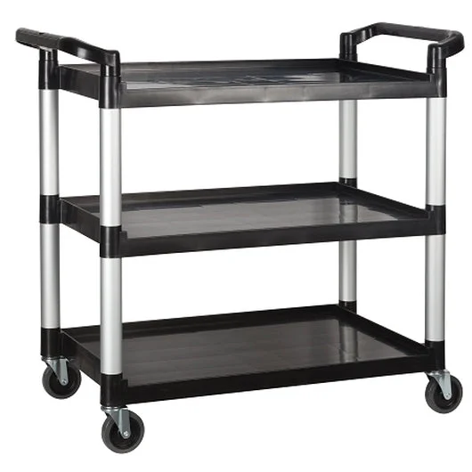 Winco Pl/ Utility Cart Black  1 Per Case