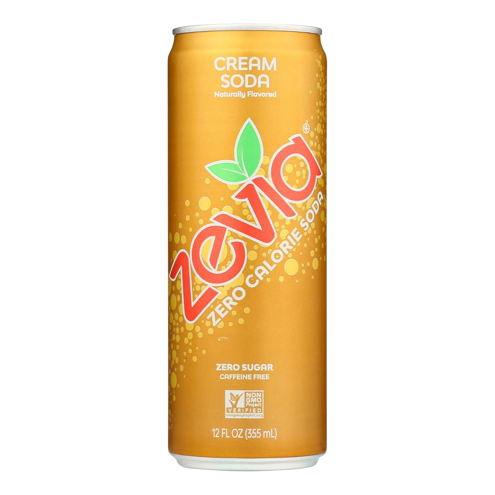 Zevia - Soda Cream Soda - Case of 12-12 Fluid Ounce