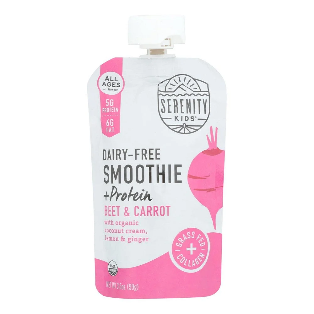 Serenity Kids - Smthi Organic Beet Carrot Df - Case of 6-3.5 OZ
