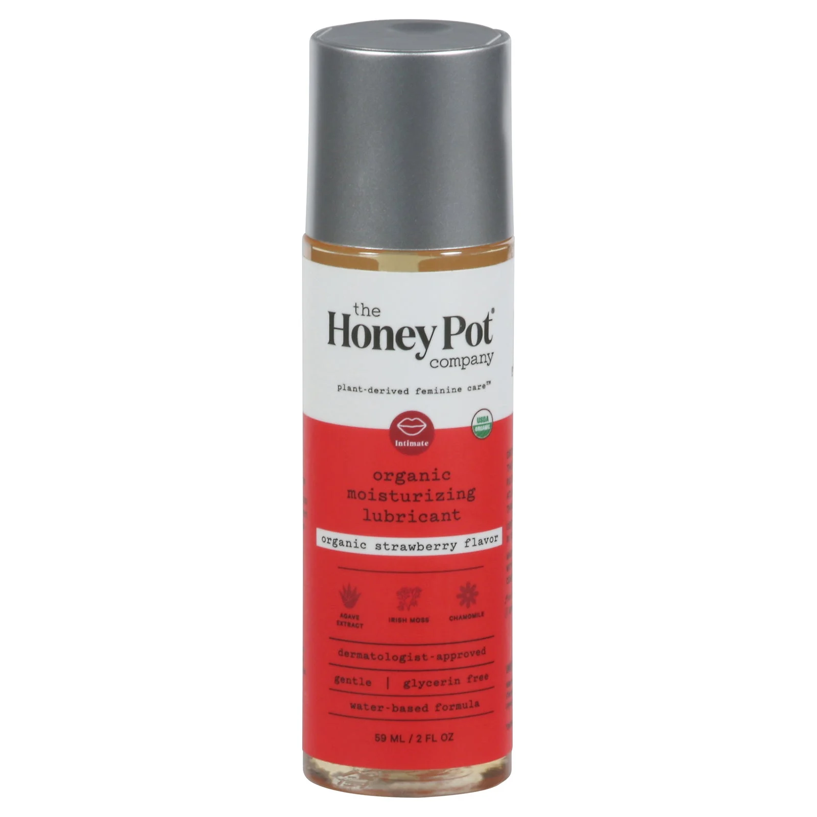The Honey Pot - Personal Lub Organic Straw - EA of 1-2 FZ