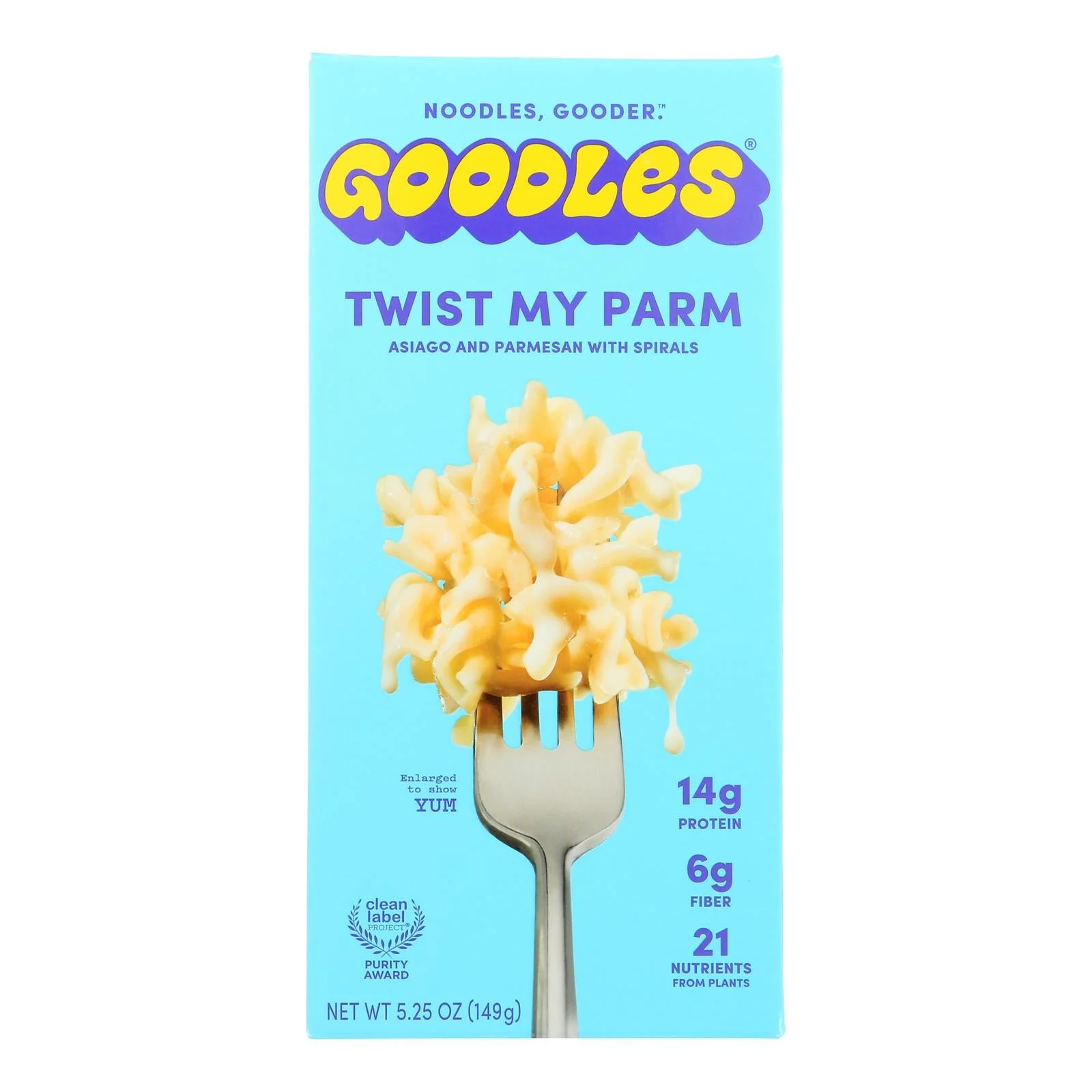 Goodles - Mac & Cheese Twst My Parm - Case of 12-5.25 Ounce
