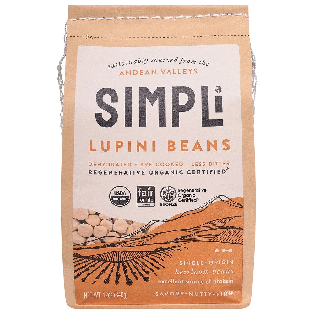 Simpli - Lupini Organic Regenerate Bns - Case of 8-12 OZ