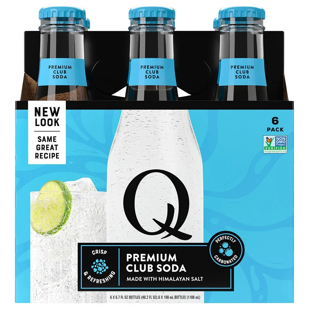 Q Drinks - Club Soda - Case of 4-6/6.7 FZ