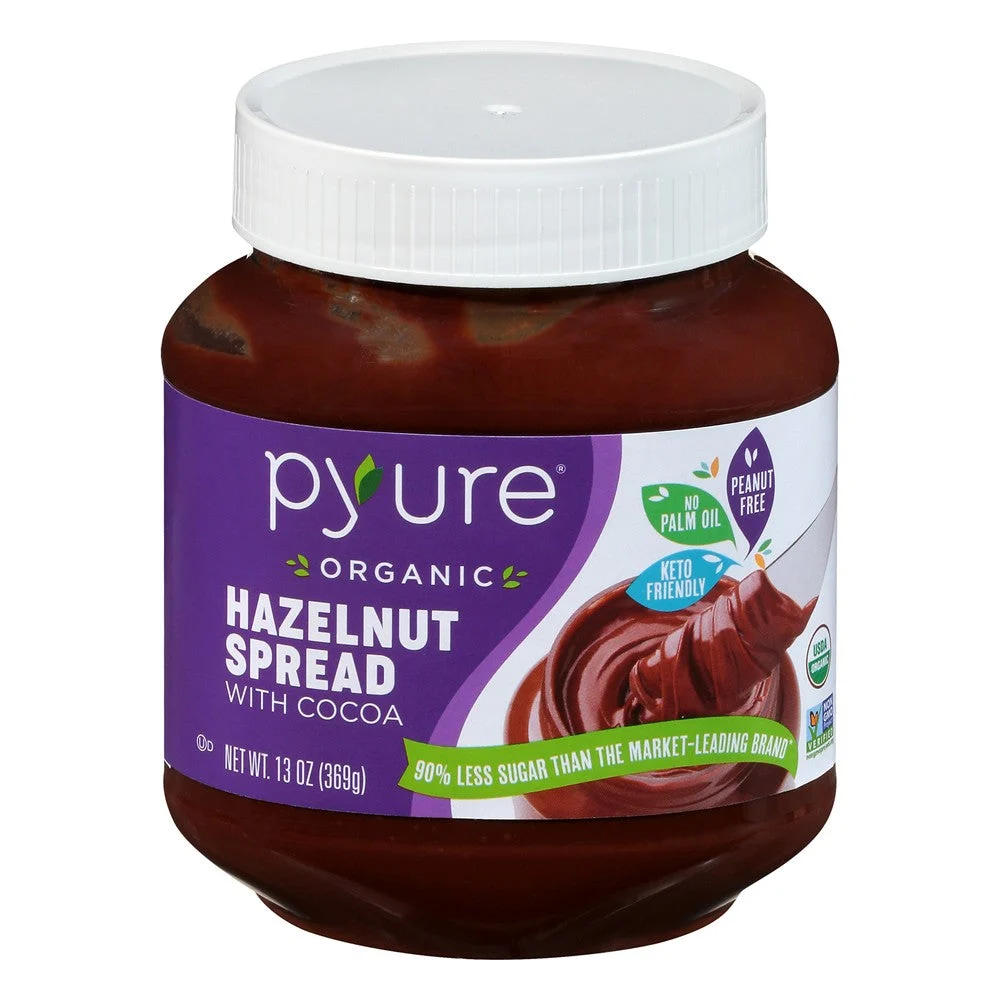 Pyure - Sprd Organic Hzlnut W/ Cocoa - Case of 6-13 OZ