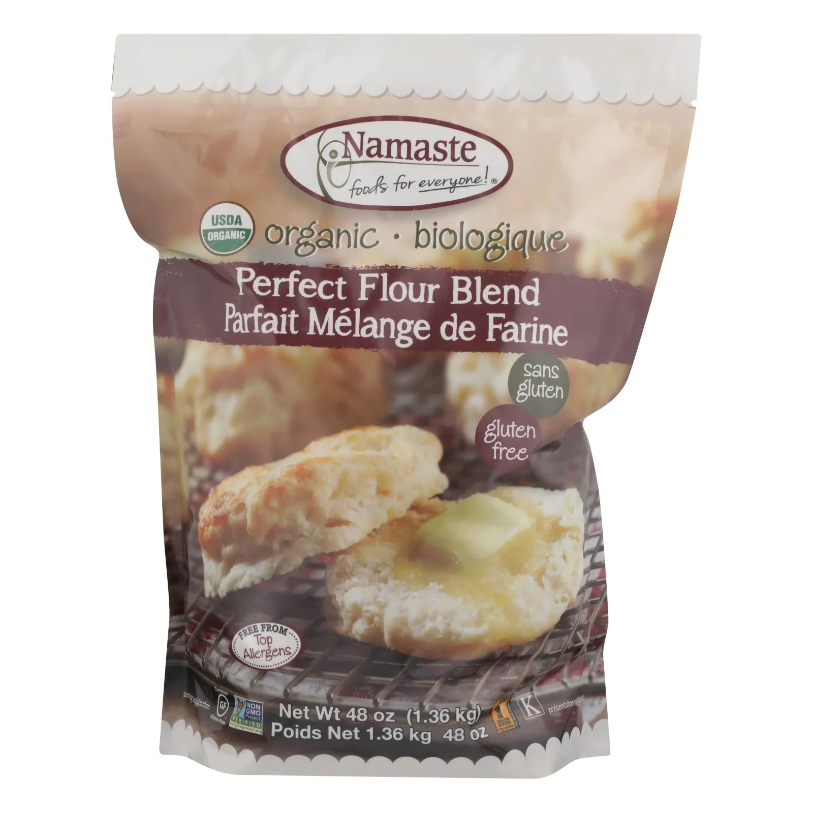Namaste Foods Perfect Flour Blend - Case of 6 - 48 Ounce