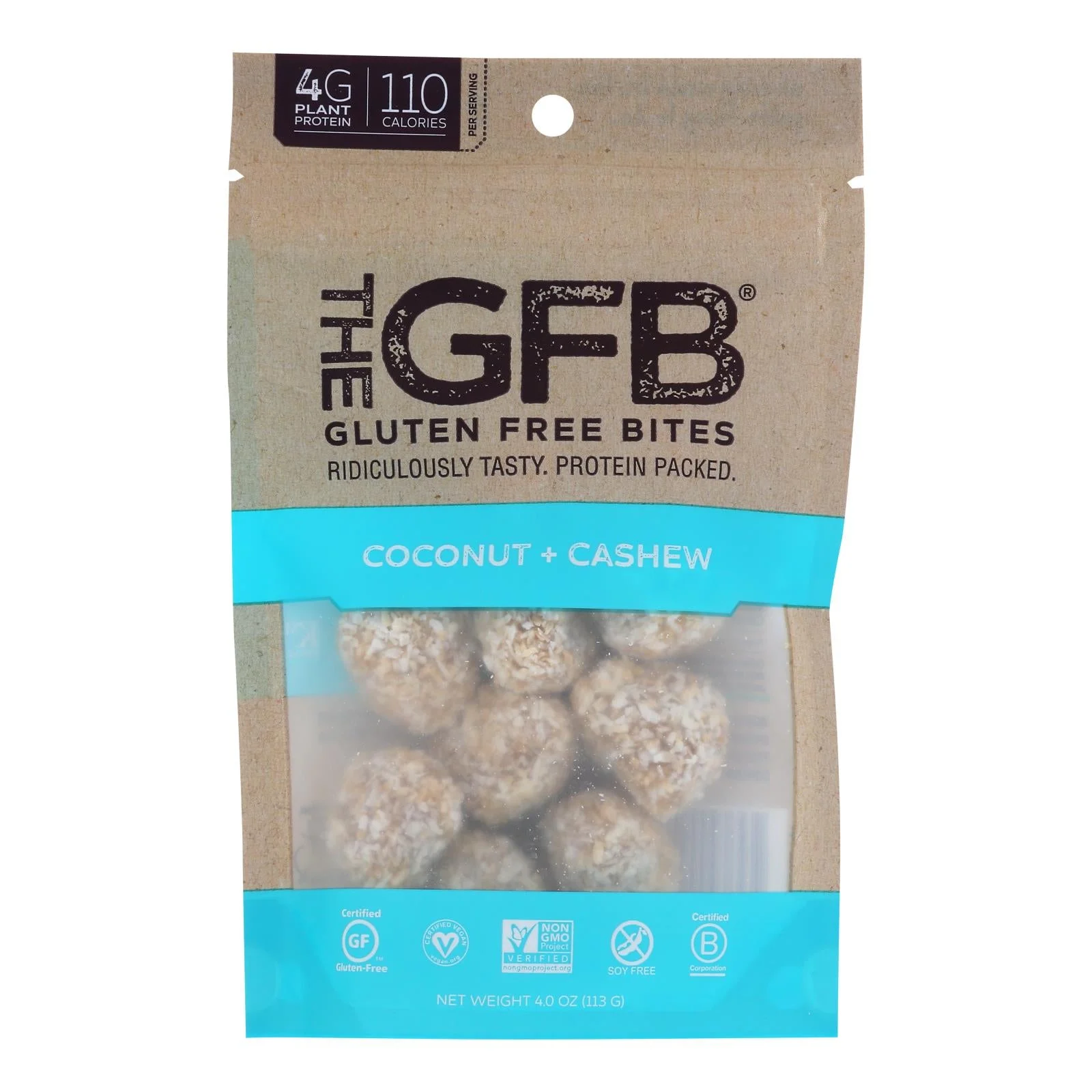 Gfb Nutrition Bites - Case of 6 - 4 Ounce