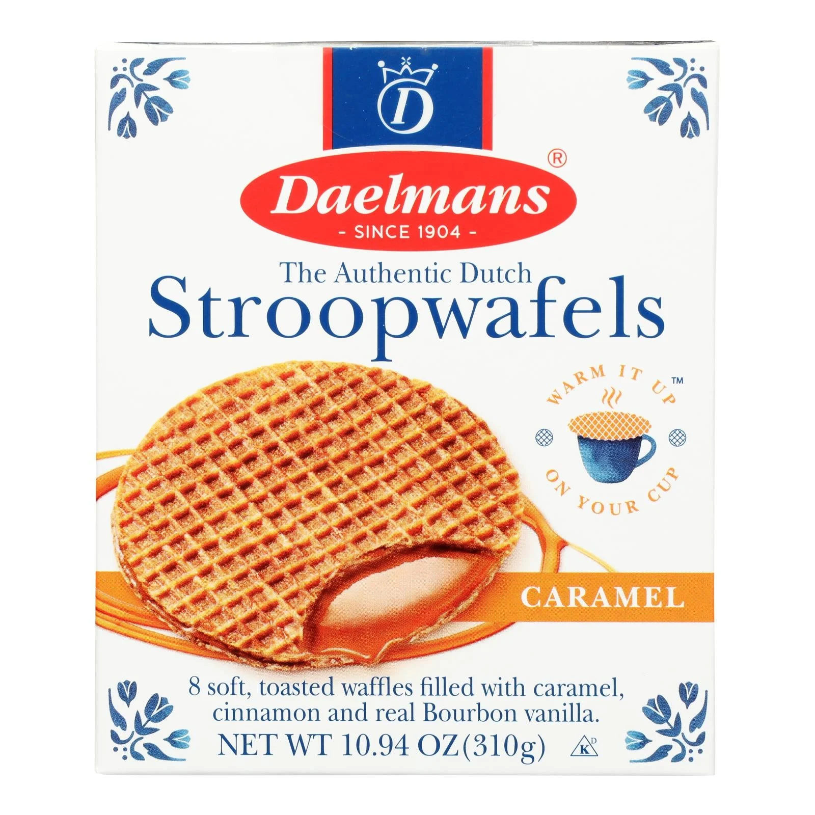 Daelmans, Stroop Wafels, Caramel - Case of 8 - 10.94 Ounce