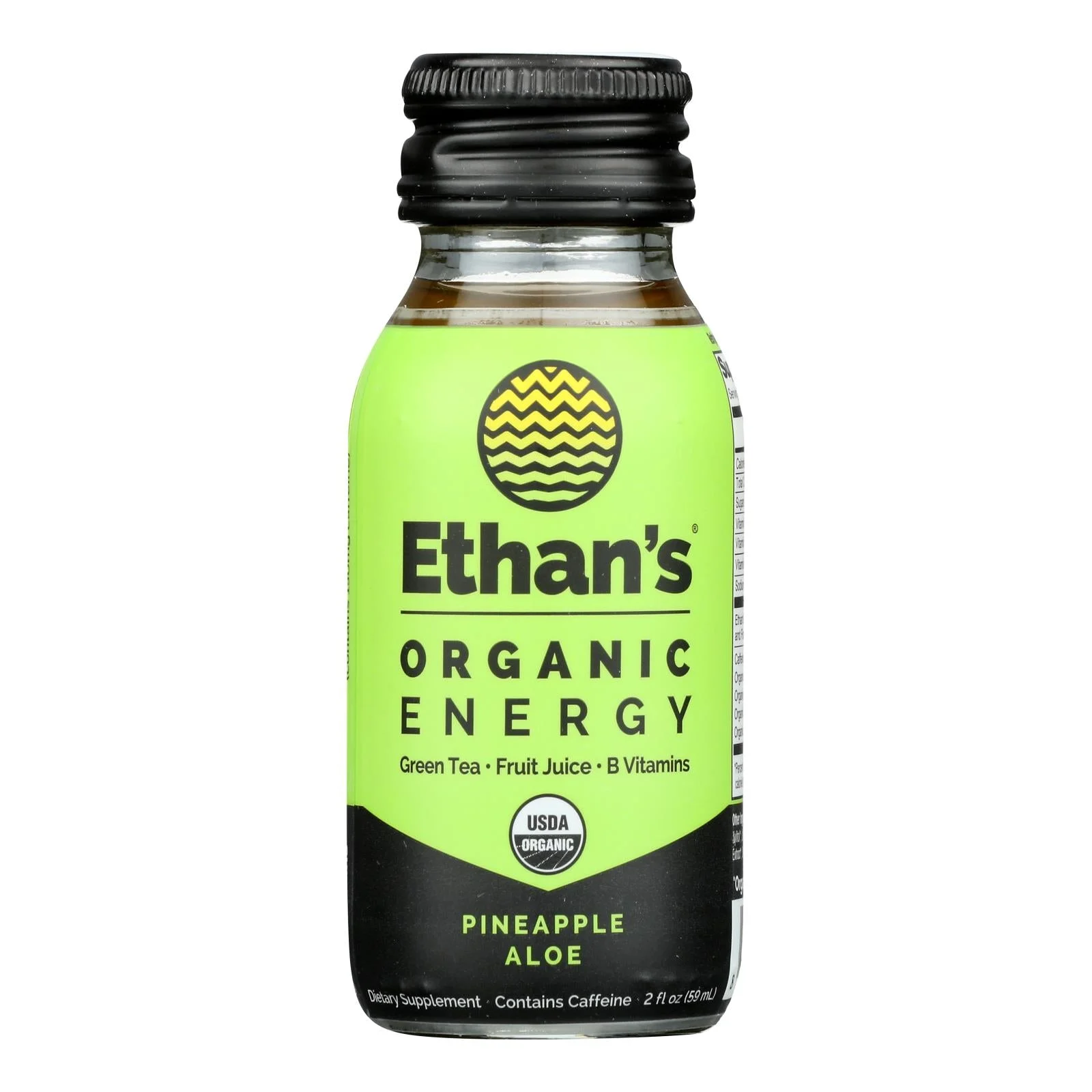 Ethan's - Energy Sht Pineap Aloe - Case of 6-2 Fluid Ounce