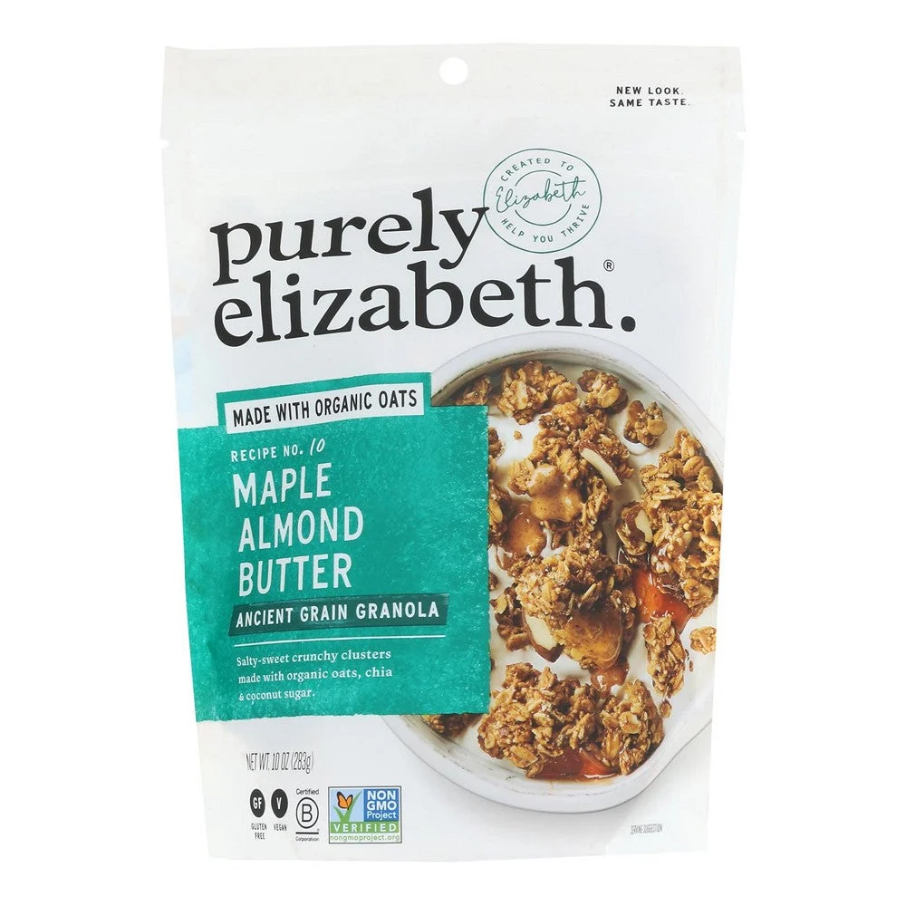 Purely Elizabeth Maple + Almond Butter Granola - Case of 6 - 10 OZ