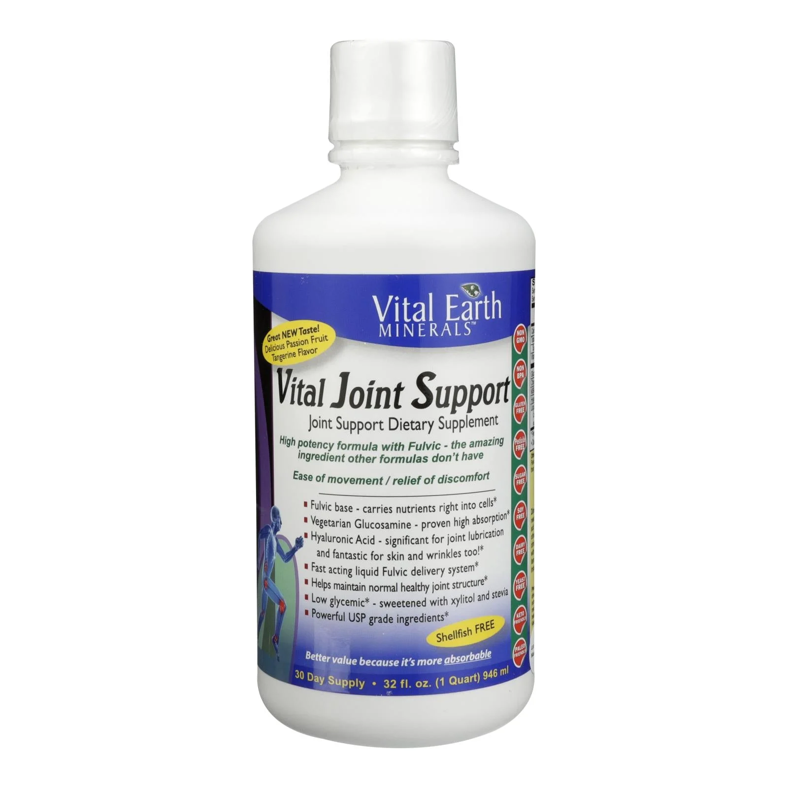 Vital Earth Minerals - Vital Joint Support - 1 Each - 32 Ounce