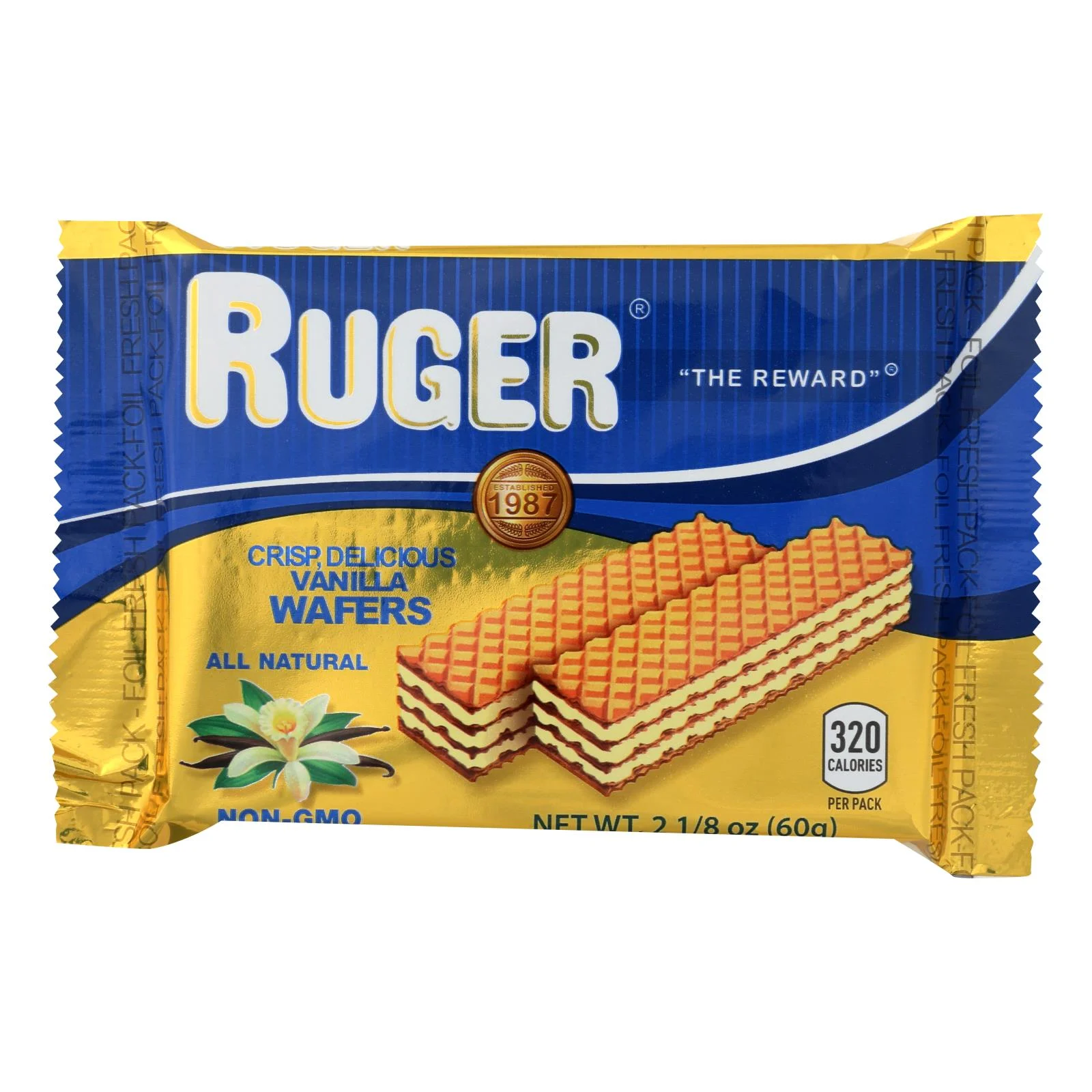 Ruger Vanilla Wafers - Case of 12 - 2.125 Ounce
