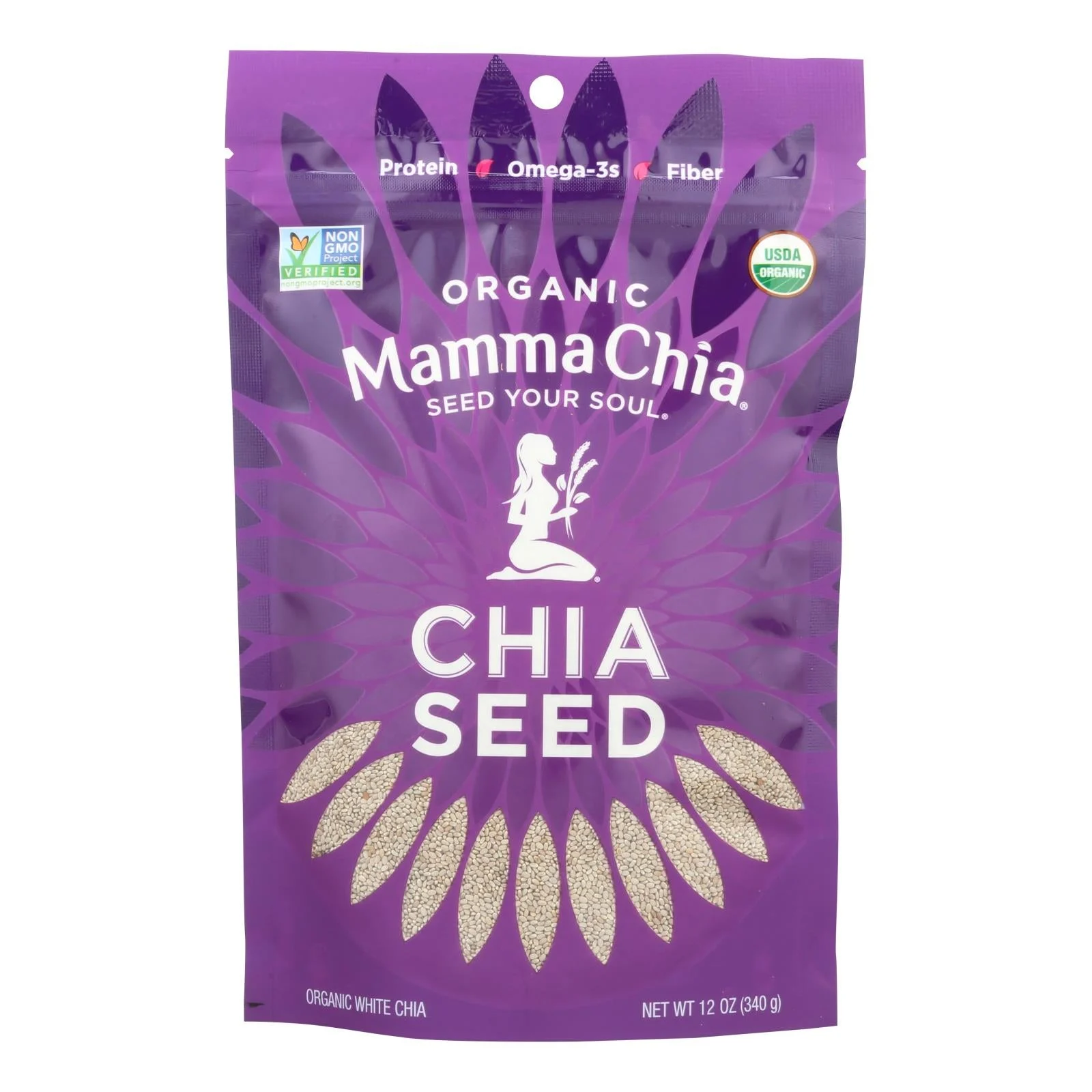 Mamma Chia Chia Seed - Case of 4 - 12 Ounce