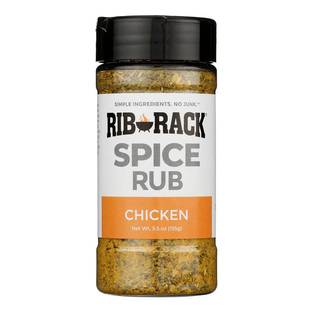 Rib RackÂ Chicken Spice Rub - Case of 6 - 5.5 OZ