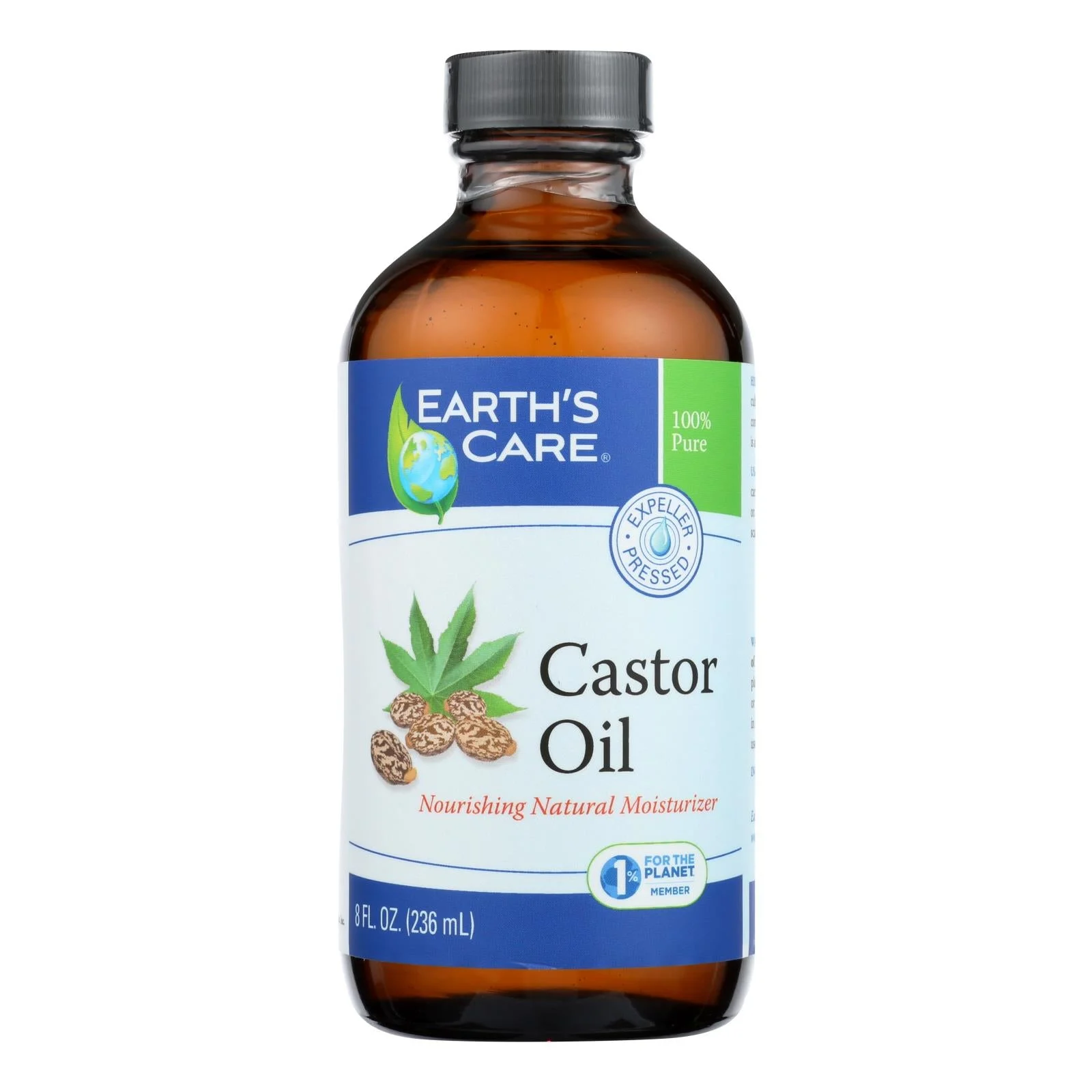 Earth's Care - Castor Oil - 1 Each - 8 Ounce
