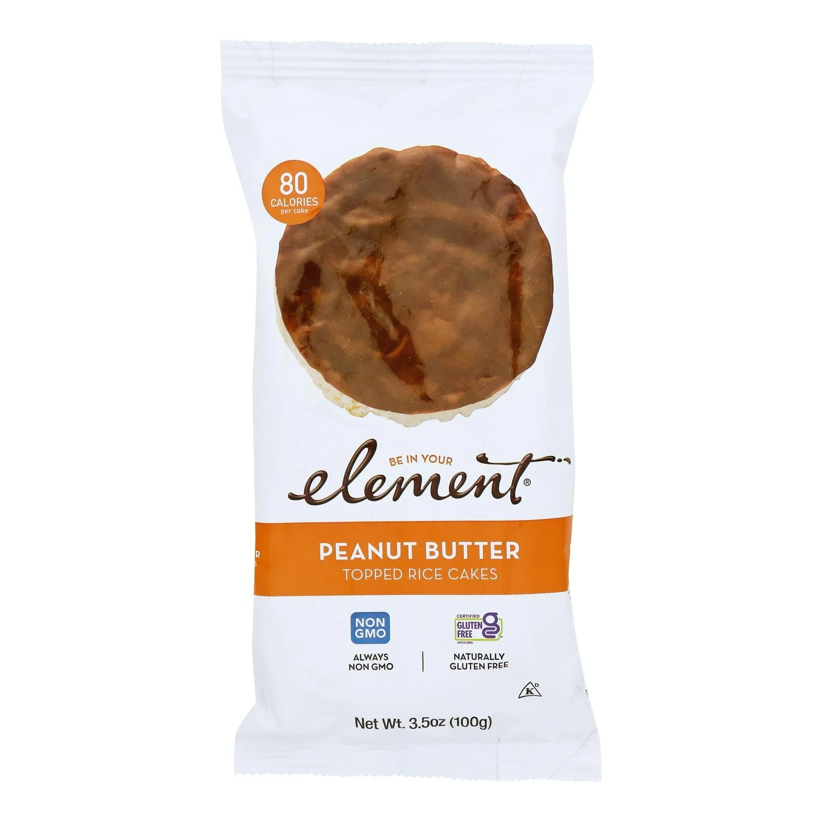 Element - Rice Cake Peanut Bttr Top - Case of 6-3.5 Ounce