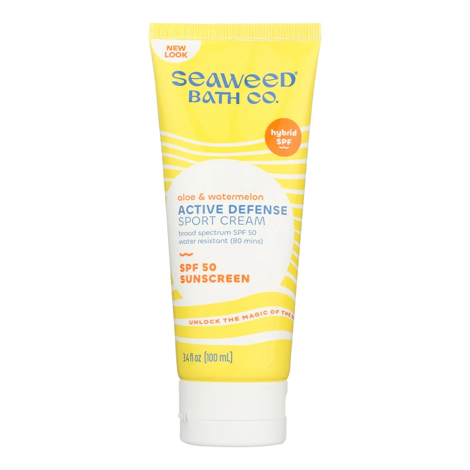 The Seaweed Bath Co - Snscrn Act Def Sprt Spf50 - 1 Each-3.4 Fluid Ounce