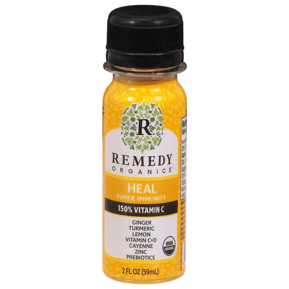 Remedy Organics - Heal Super Immunity Vitamin C - Case of 24-2 OZ