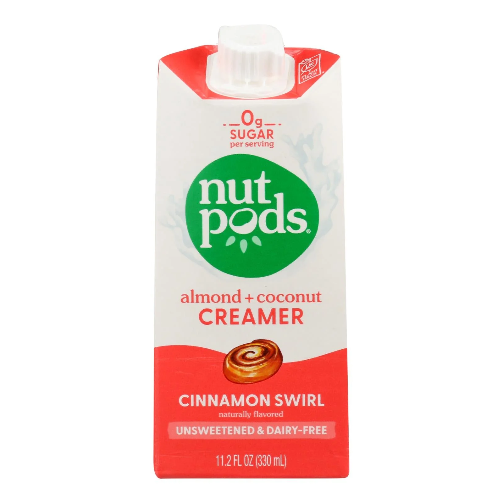 Nutpods - Nd Creamer Unsw Cinnamon Swrl - Case of 12-11.2 Fluid Ounce