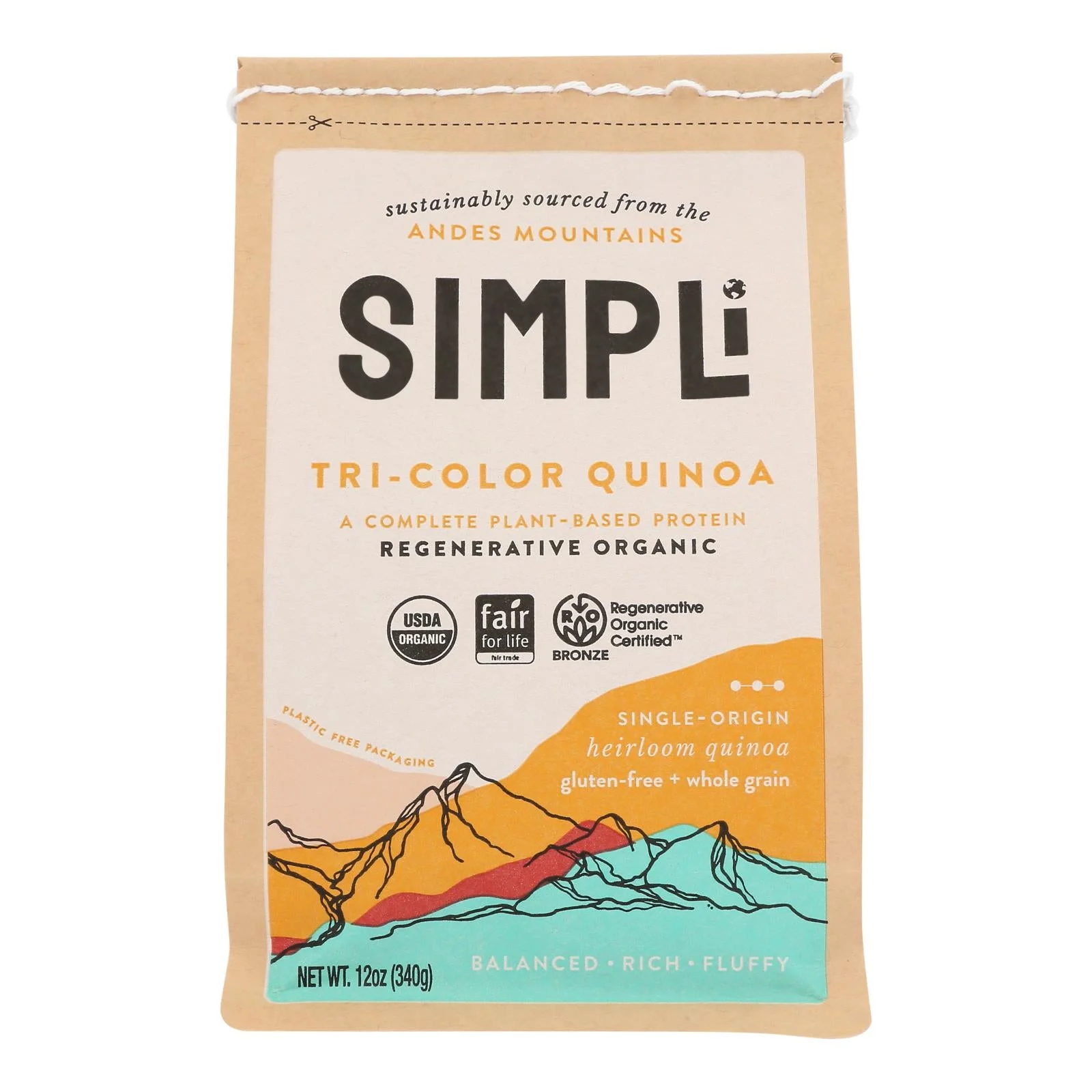 Simpli - Quinoa Tricolor Regen - Case of 8-12 Ounce