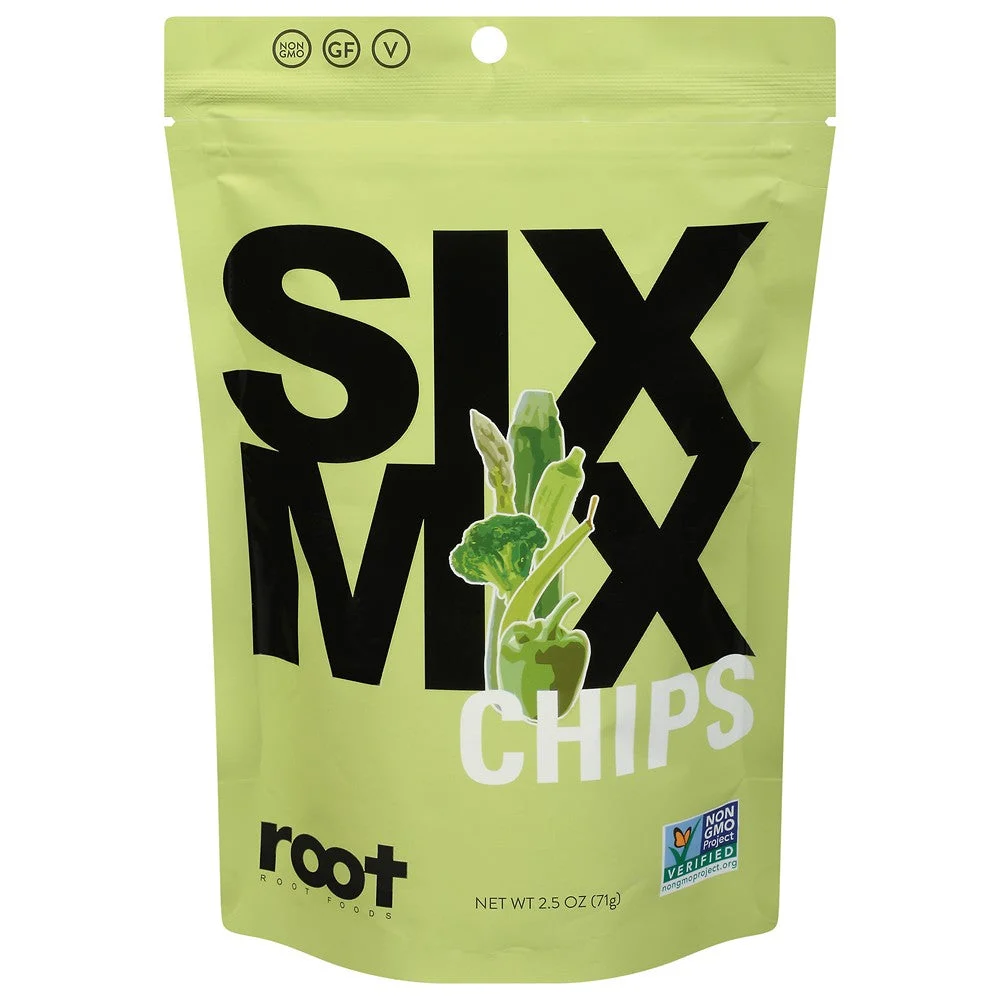 Root Foods - Root Chip Sixmix Sea Salt - Case of 8-6/2.5 OZ