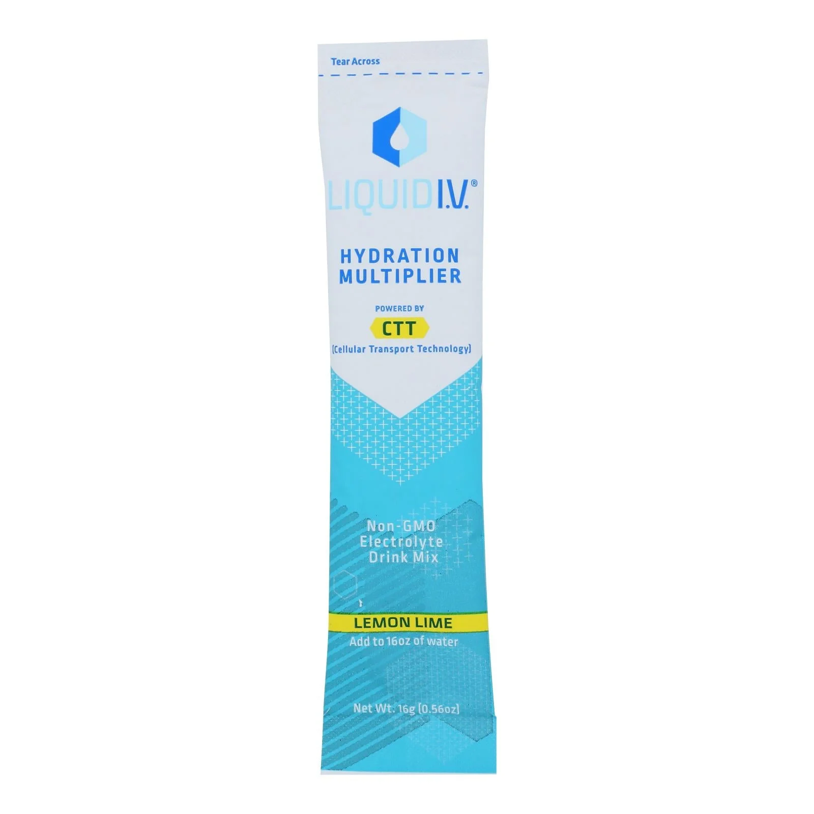 Liquid I.V. Natural Powder Drink Mix - Case of 8 - .56 Ounce