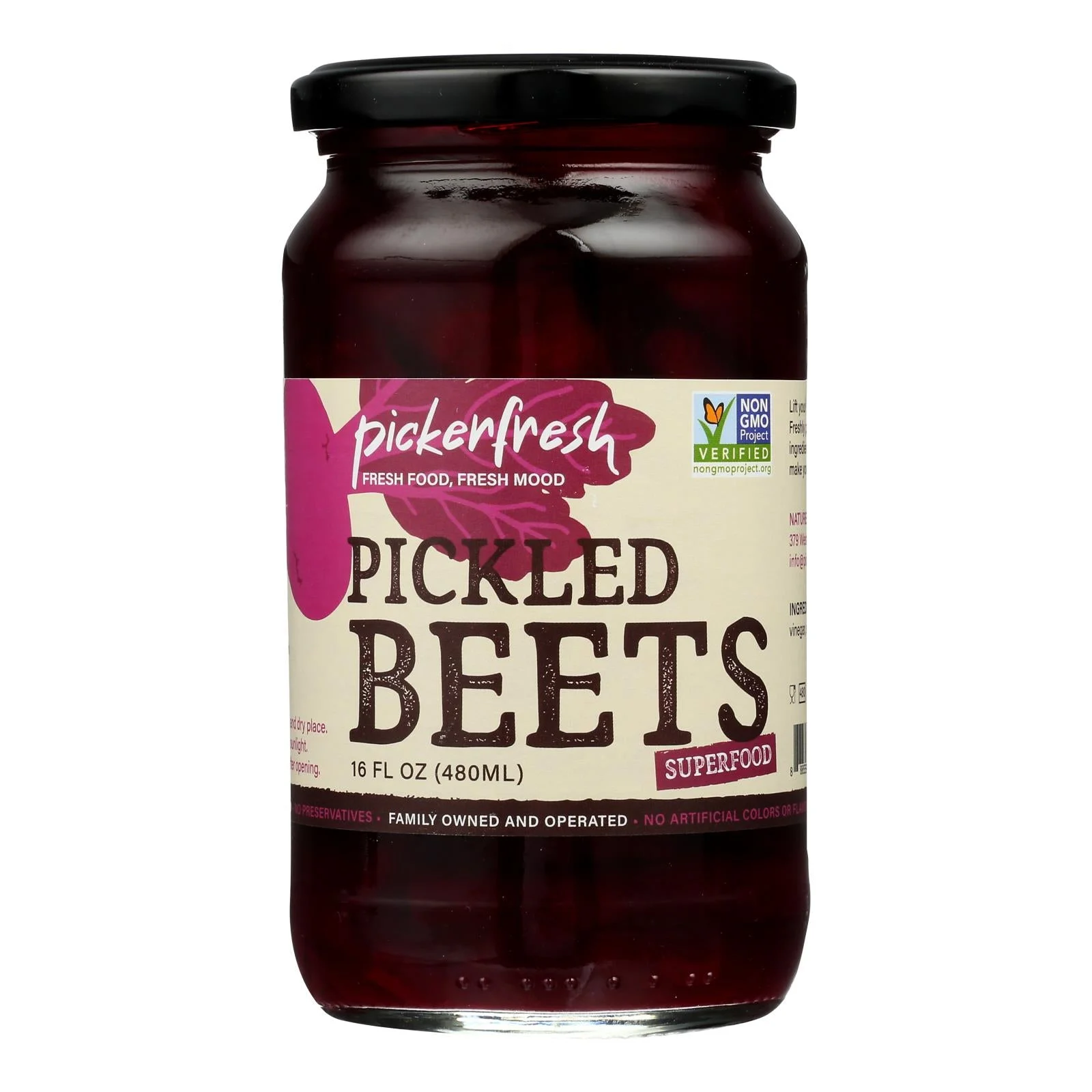 Pickerfresh - Beets Pickled - Case of 6-16 Ounce