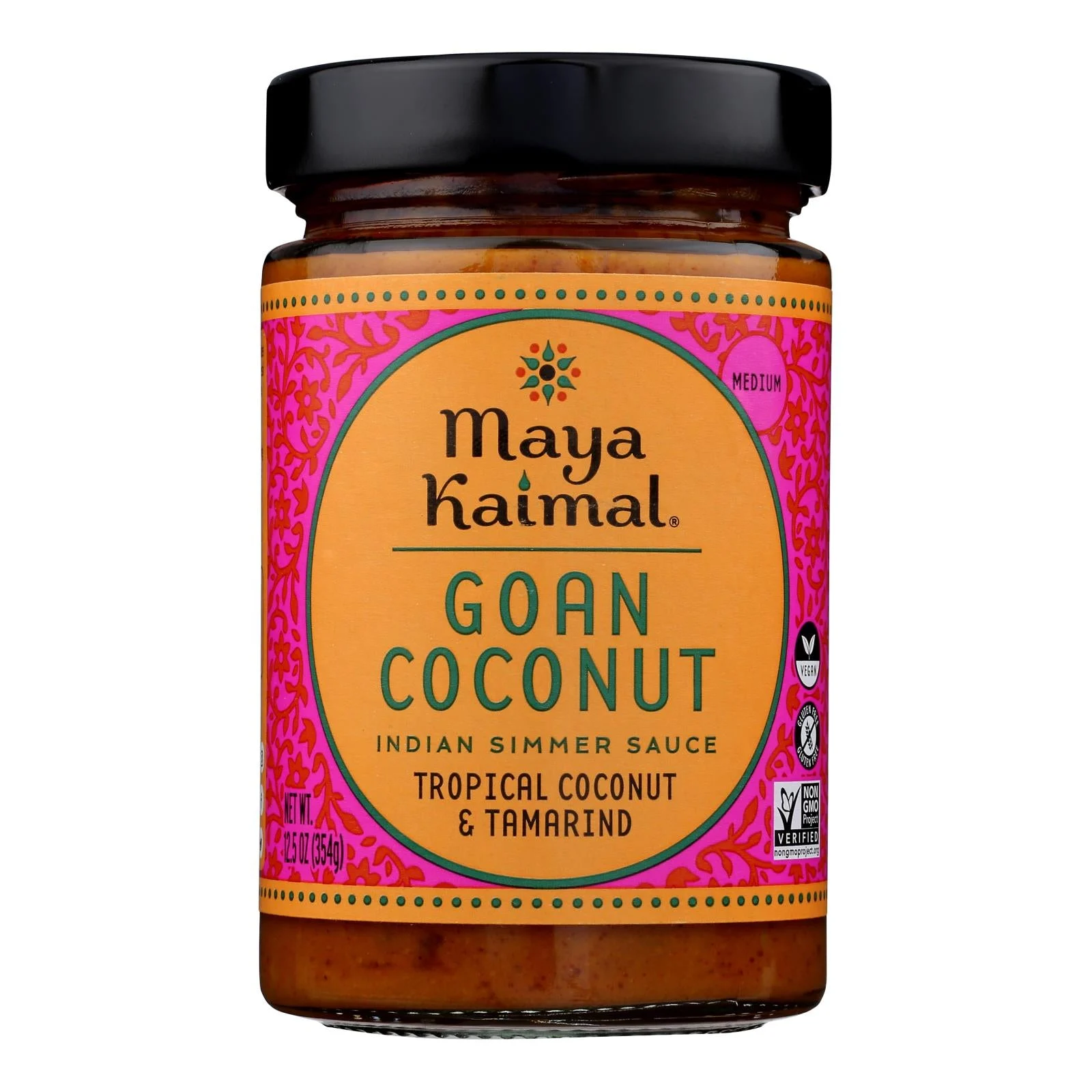 Maya Kaimal Goan Coconut Curry - Case of 6 - 12.5 Ounce.